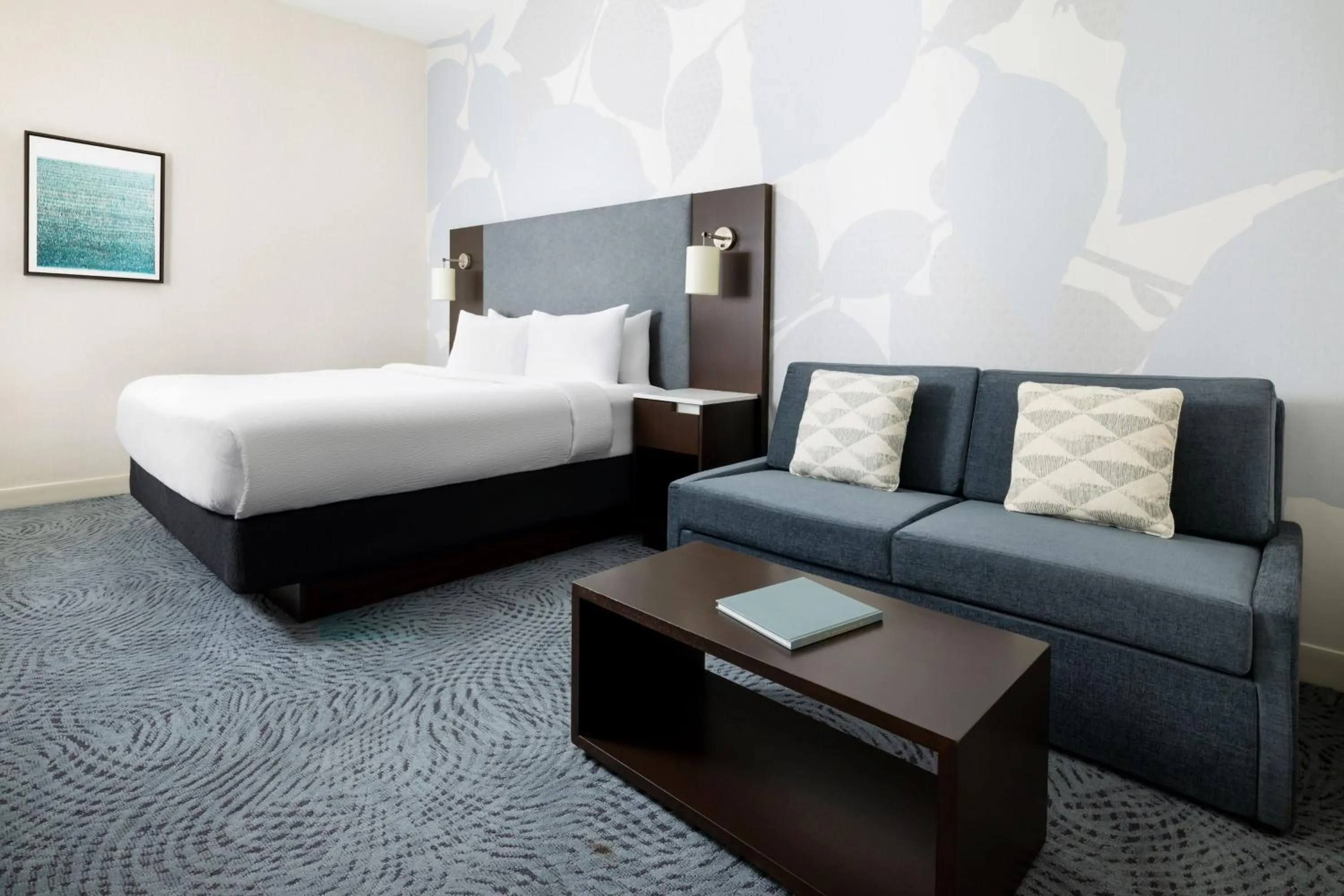 Bedroom, Bed in Residence Inn by Marriott New York Downtown Manhattan/World Trade Center Area