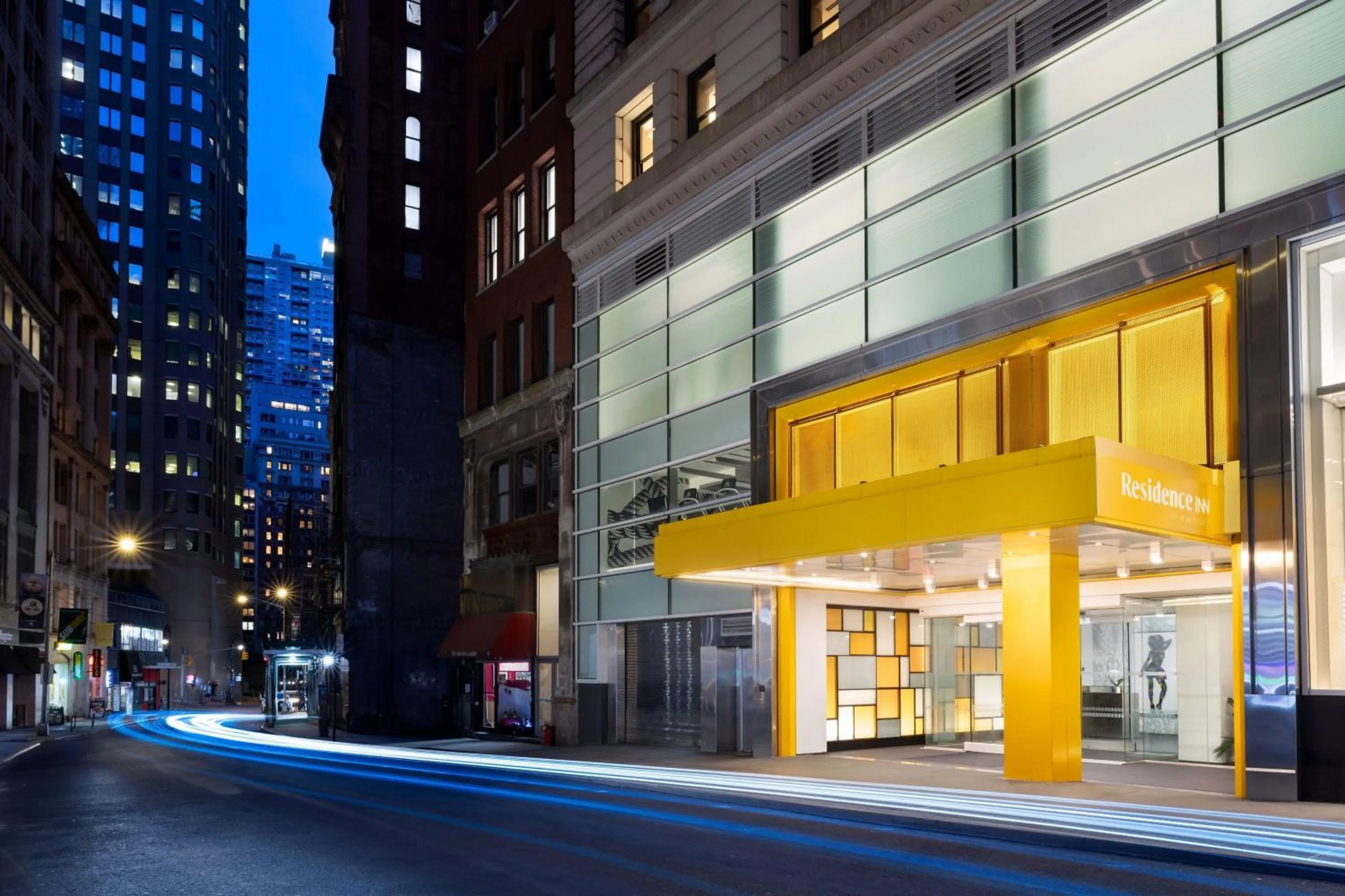 Facade/entrance in Residence Inn by Marriott New York Downtown Manhattan/World Trade Center Area