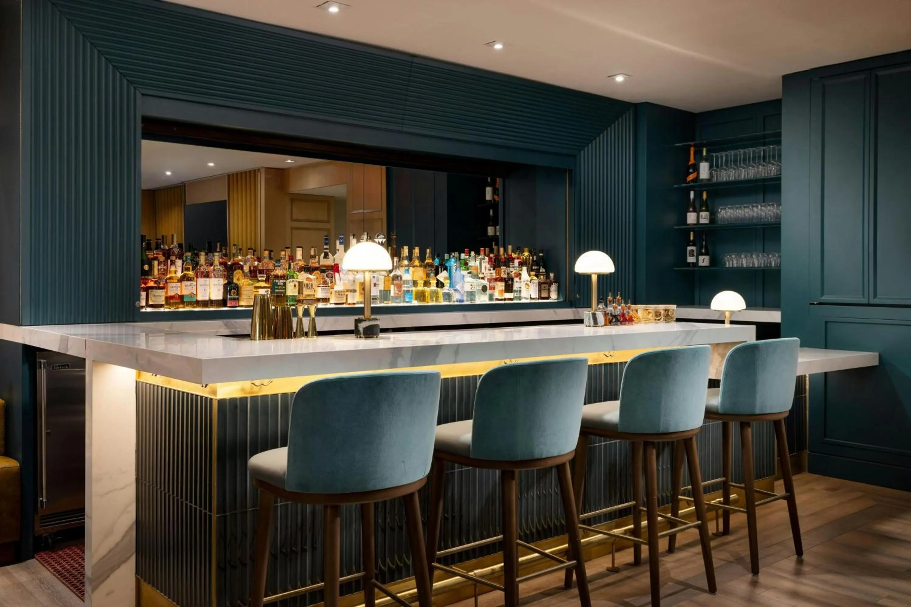 Lounge or bar in Residence Inn by Marriott New York Downtown Manhattan/World Trade Center Area