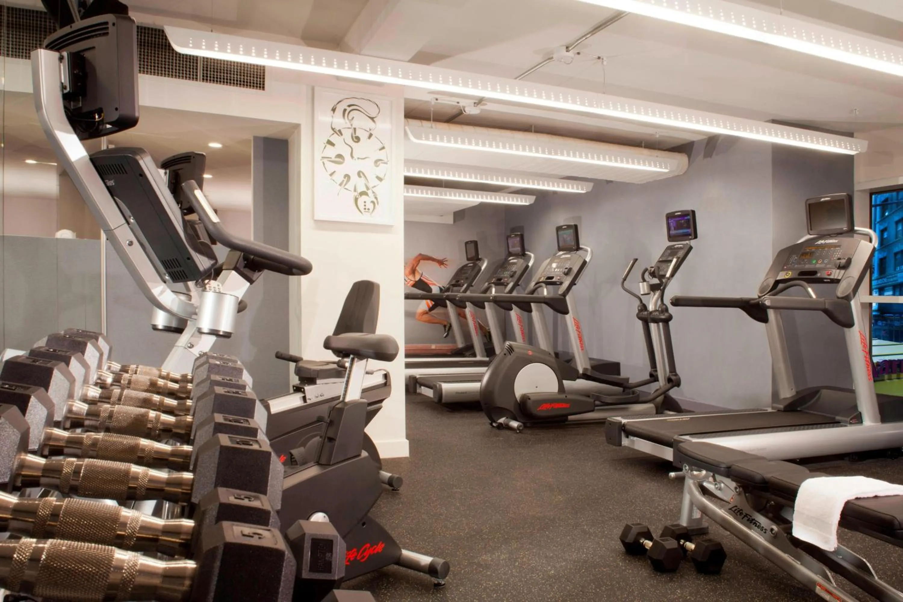 Fitness centre/facilities in Residence Inn by Marriott New York Downtown Manhattan/World Trade Center Area