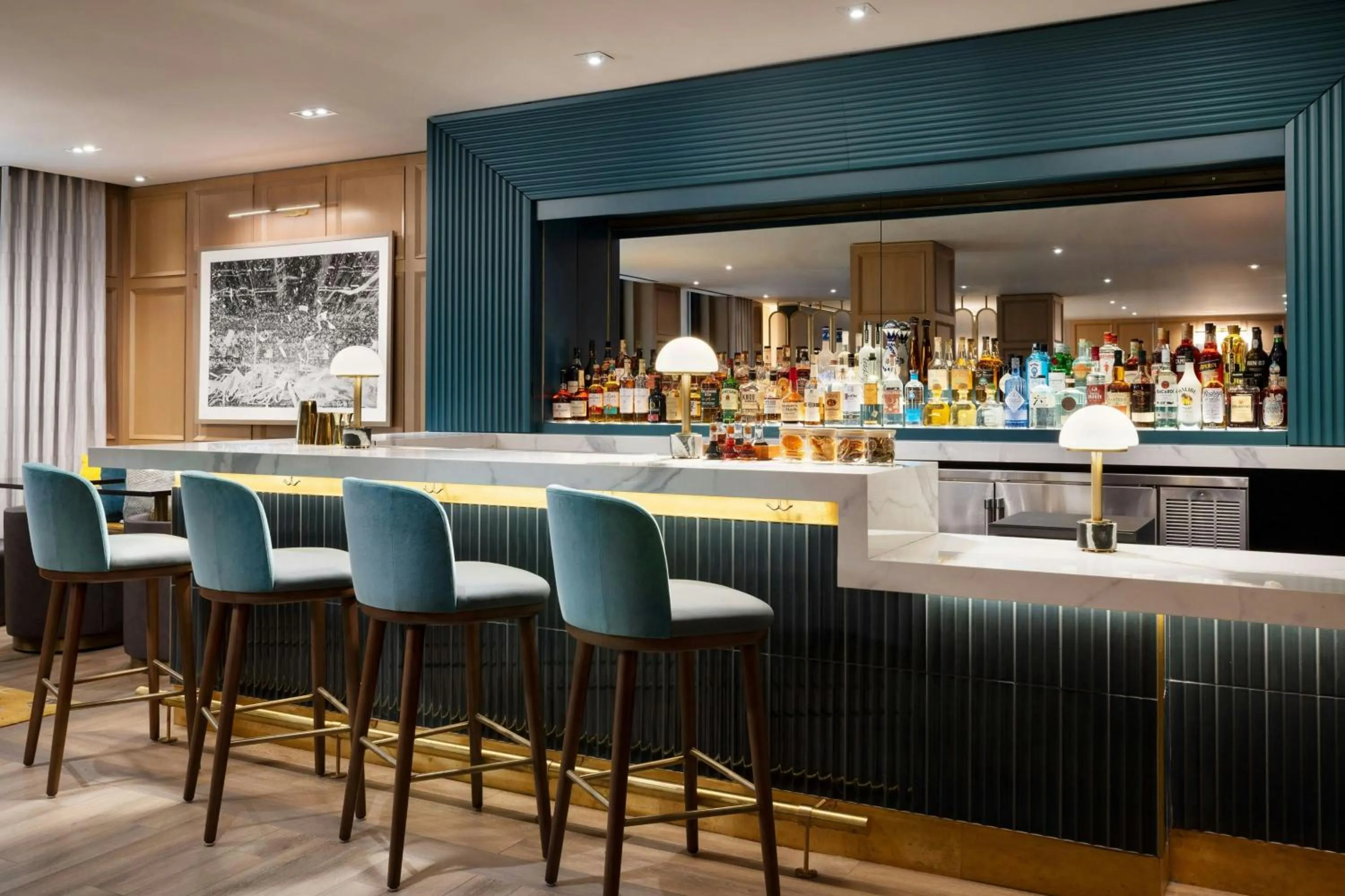Lounge or bar in Residence Inn by Marriott New York Downtown Manhattan/World Trade Center Area