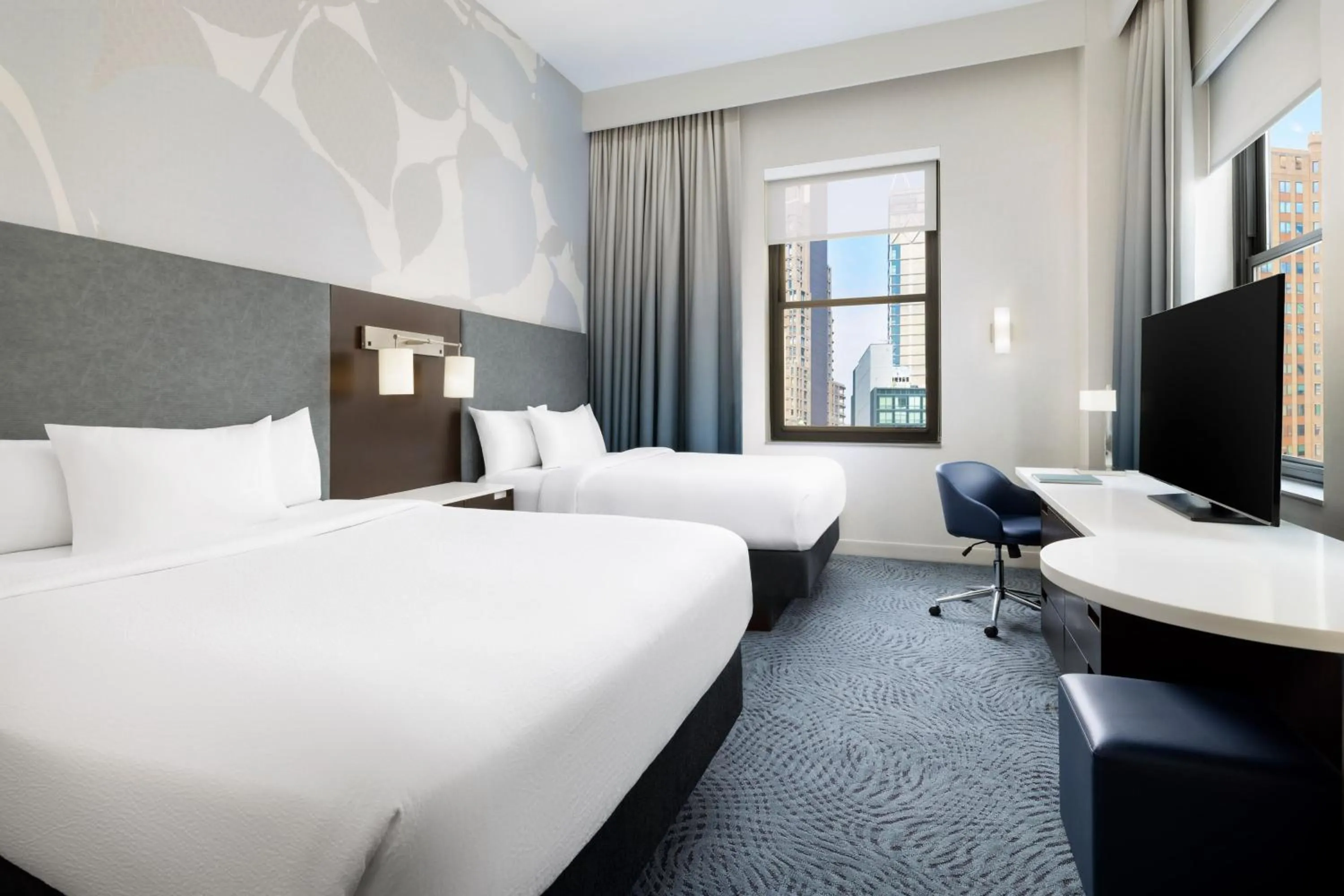Bedroom, Bed in Residence Inn by Marriott New York Downtown Manhattan/World Trade Center Area