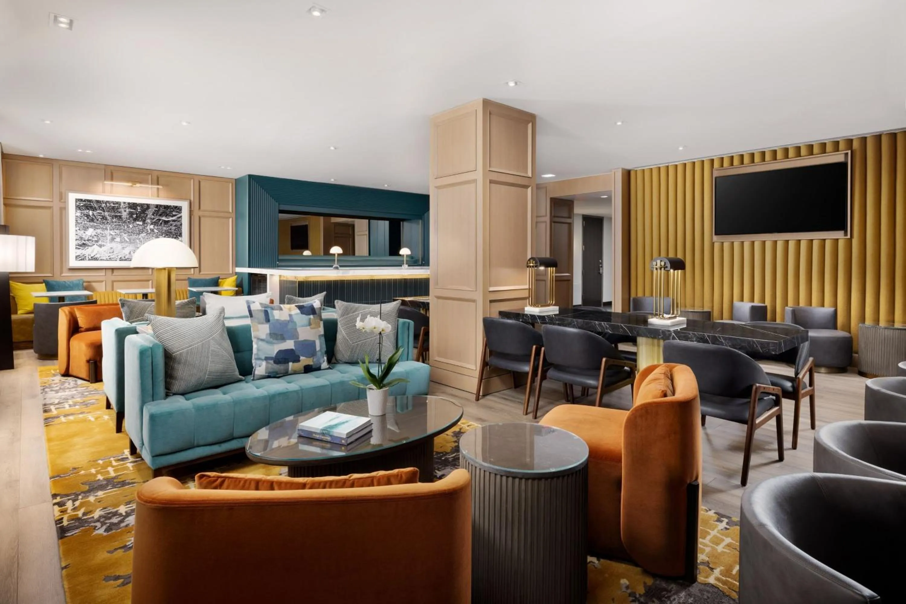 Lobby or reception in Residence Inn by Marriott New York Downtown Manhattan/World Trade Center Area