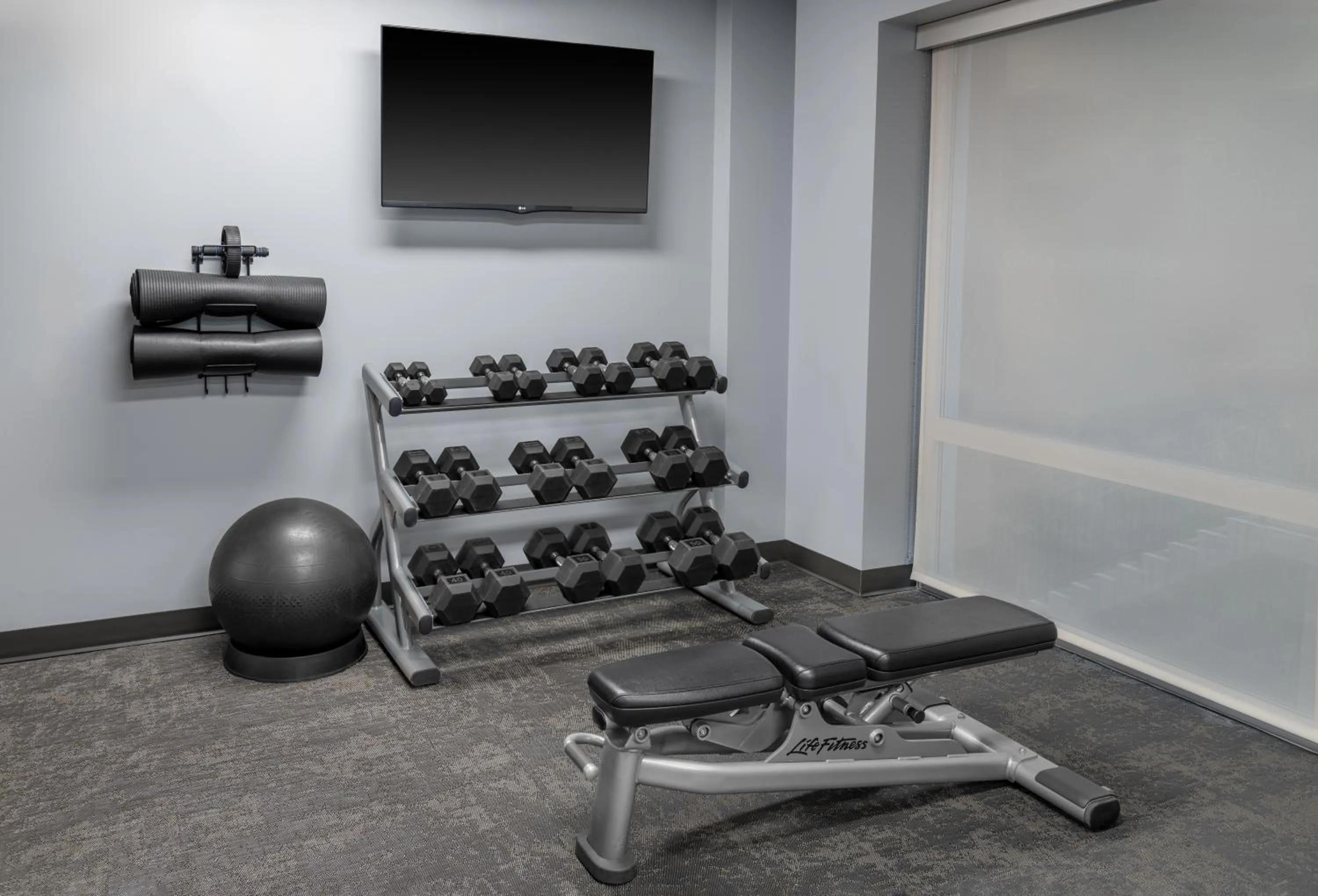 Fitness centre/facilities in Fairfield Inn by Marriott New York Manhattan/Financial District