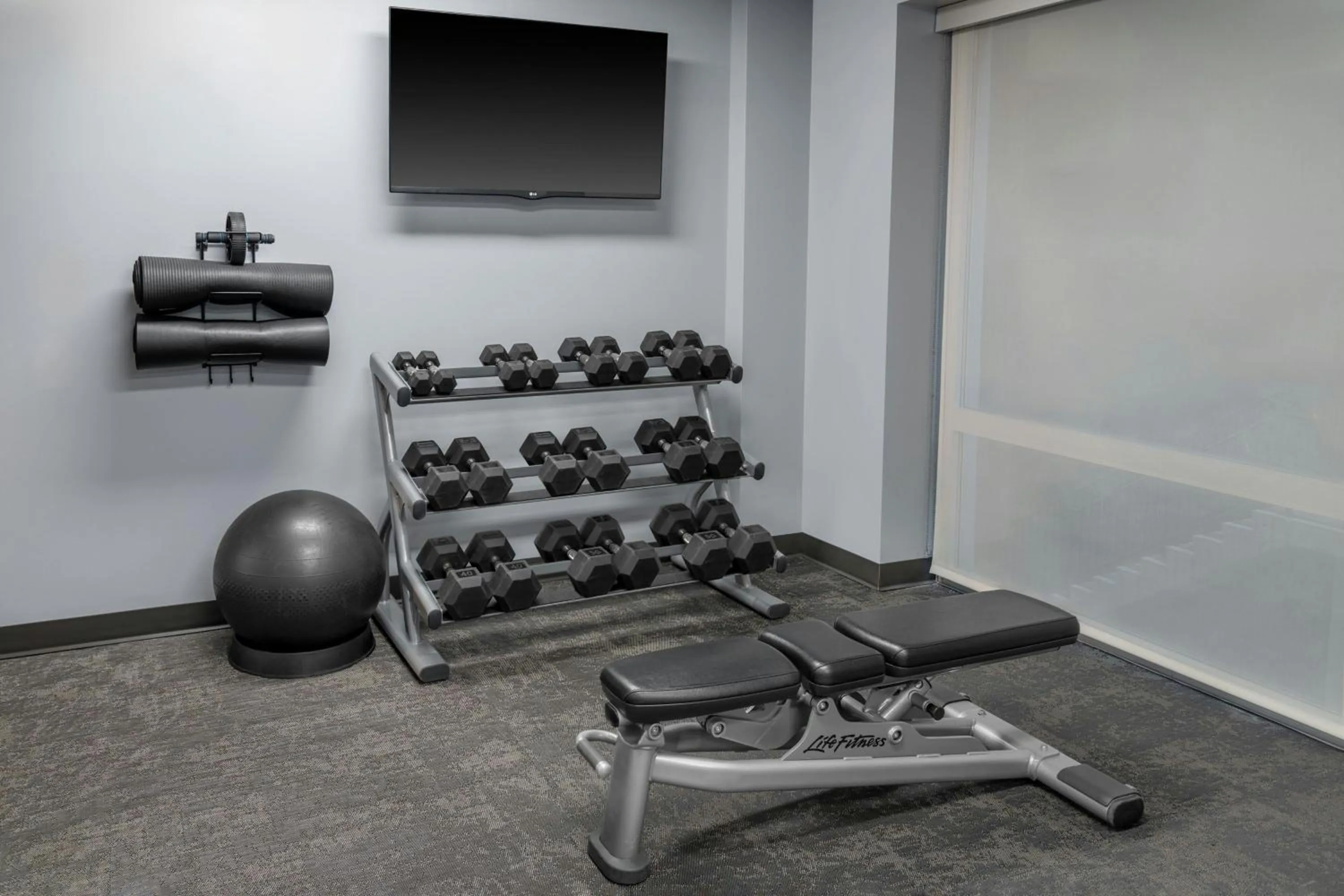 Fitness centre/facilities in Fairfield Inn by Marriott New York Manhattan/Financial District