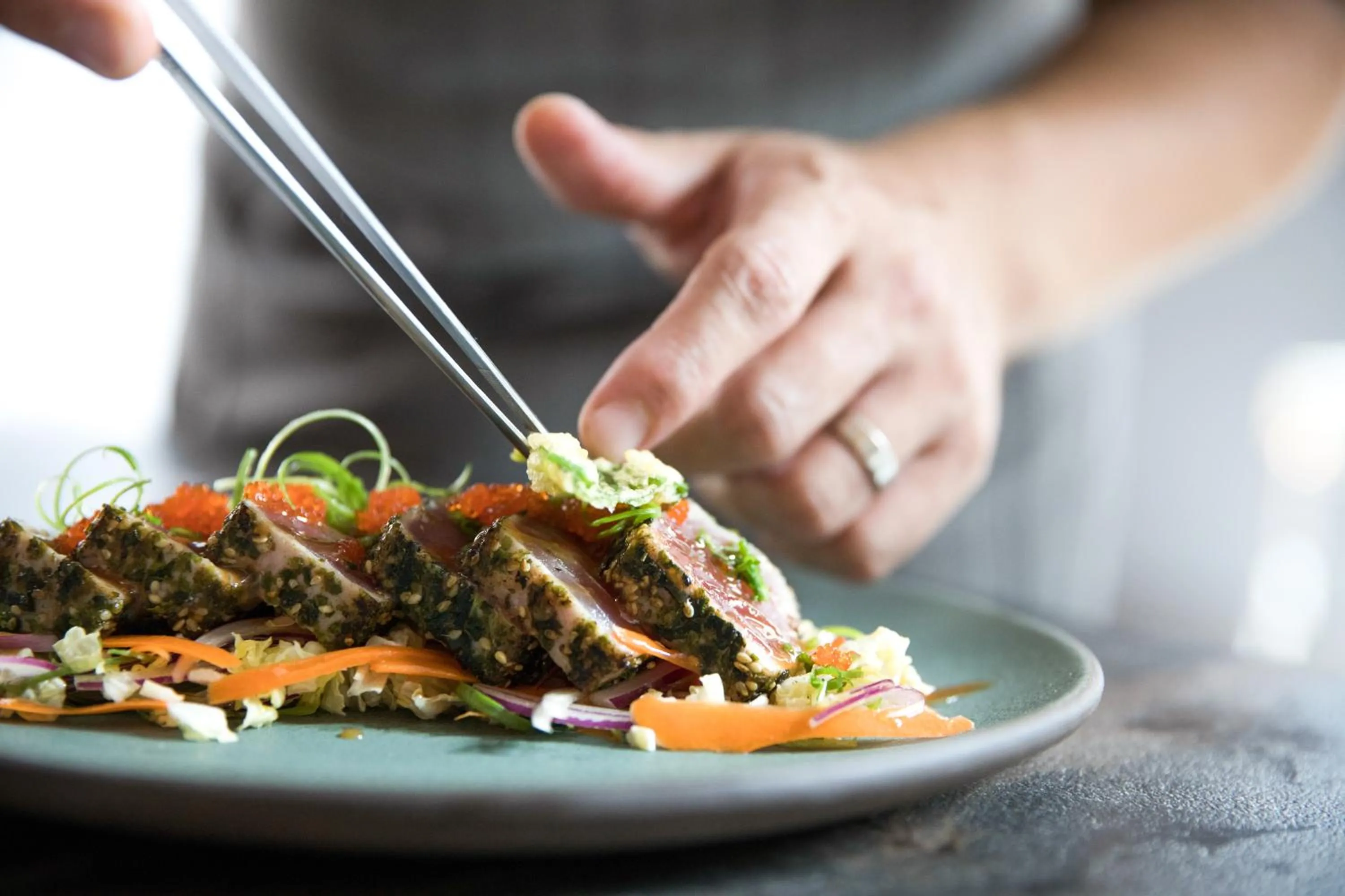 Food and drinks in Four Seasons Hotel New York Downtown