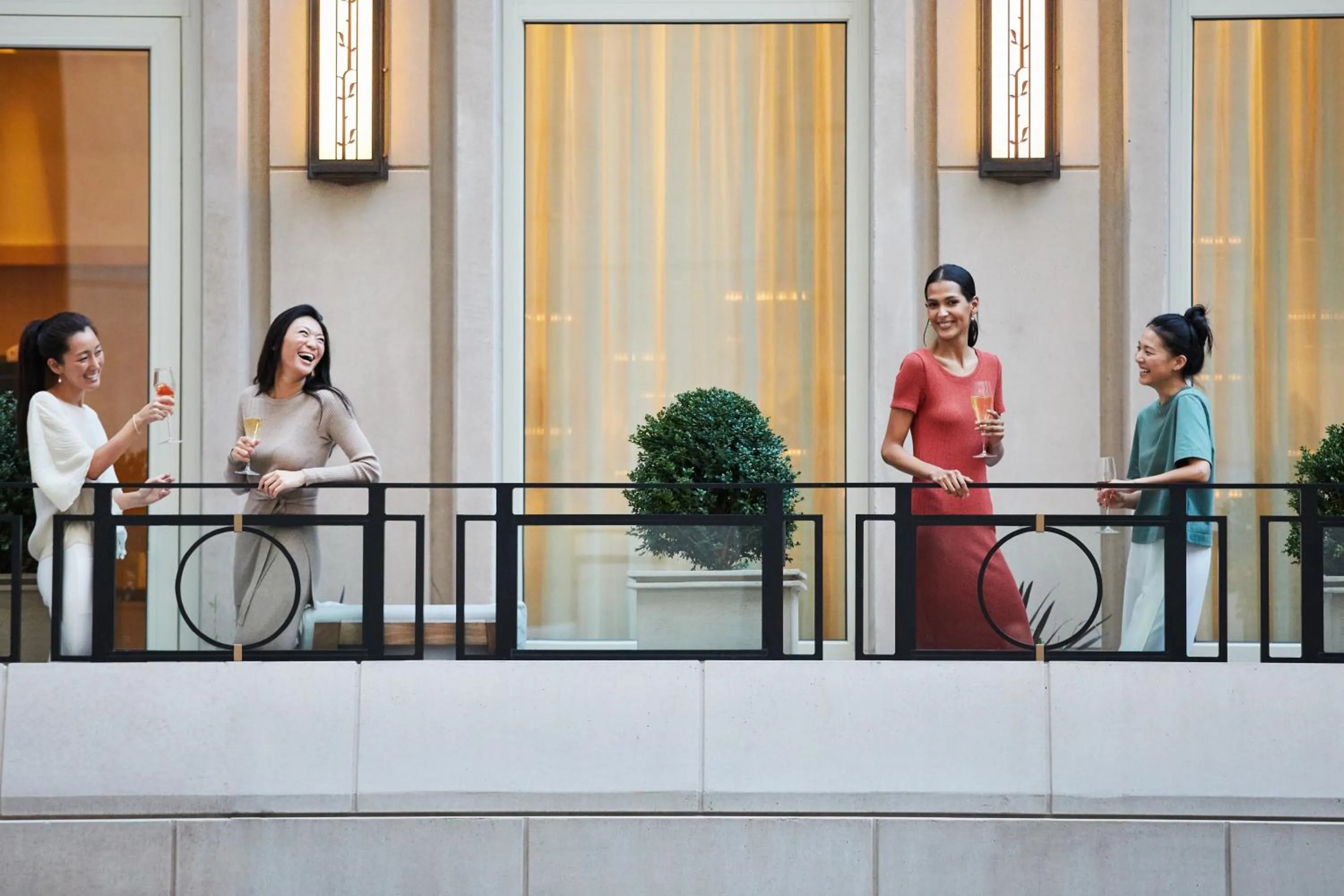 Property building in Four Seasons Hotel New York Downtown