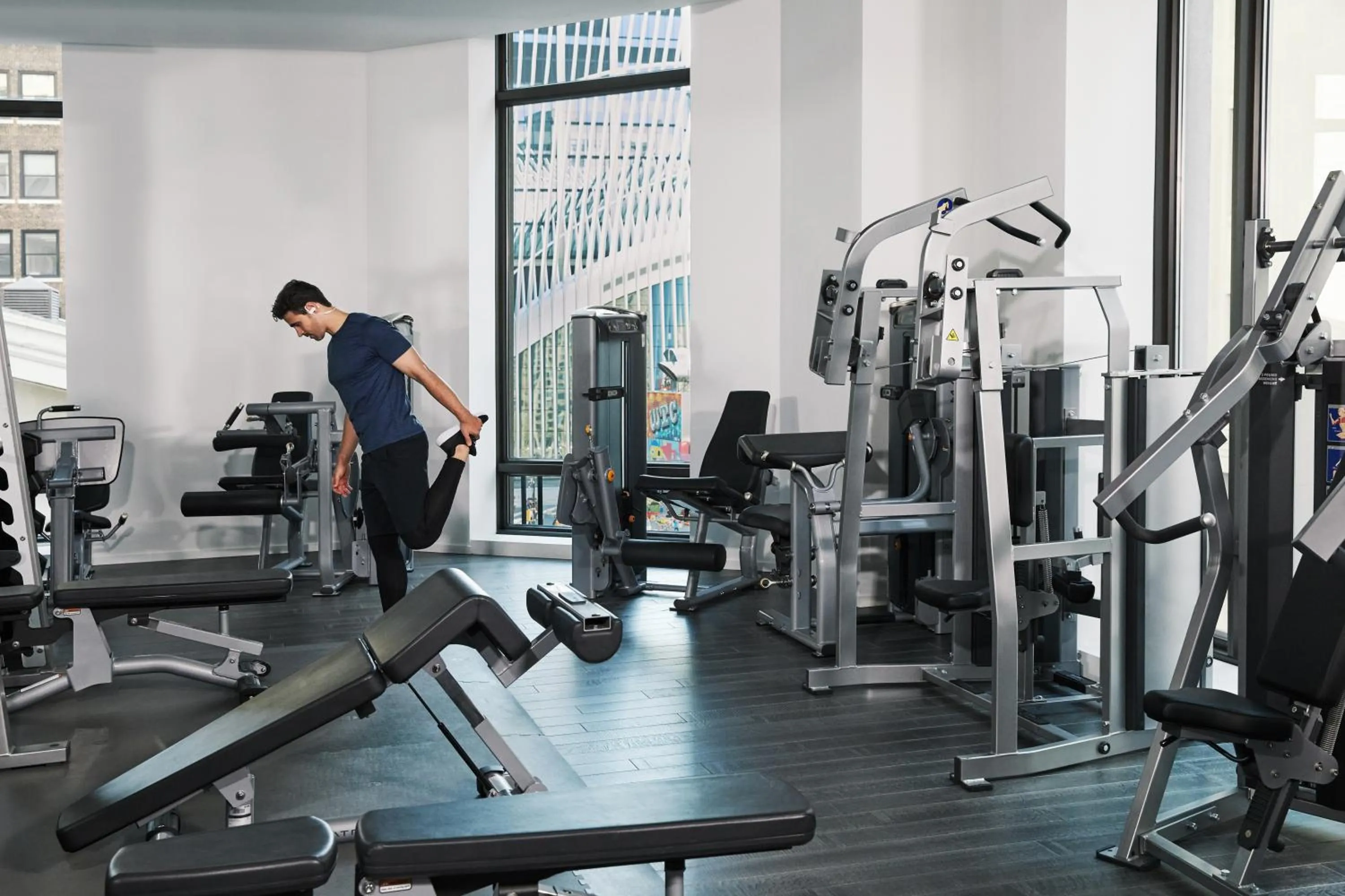 Fitness centre/facilities in Four Seasons Hotel New York Downtown
