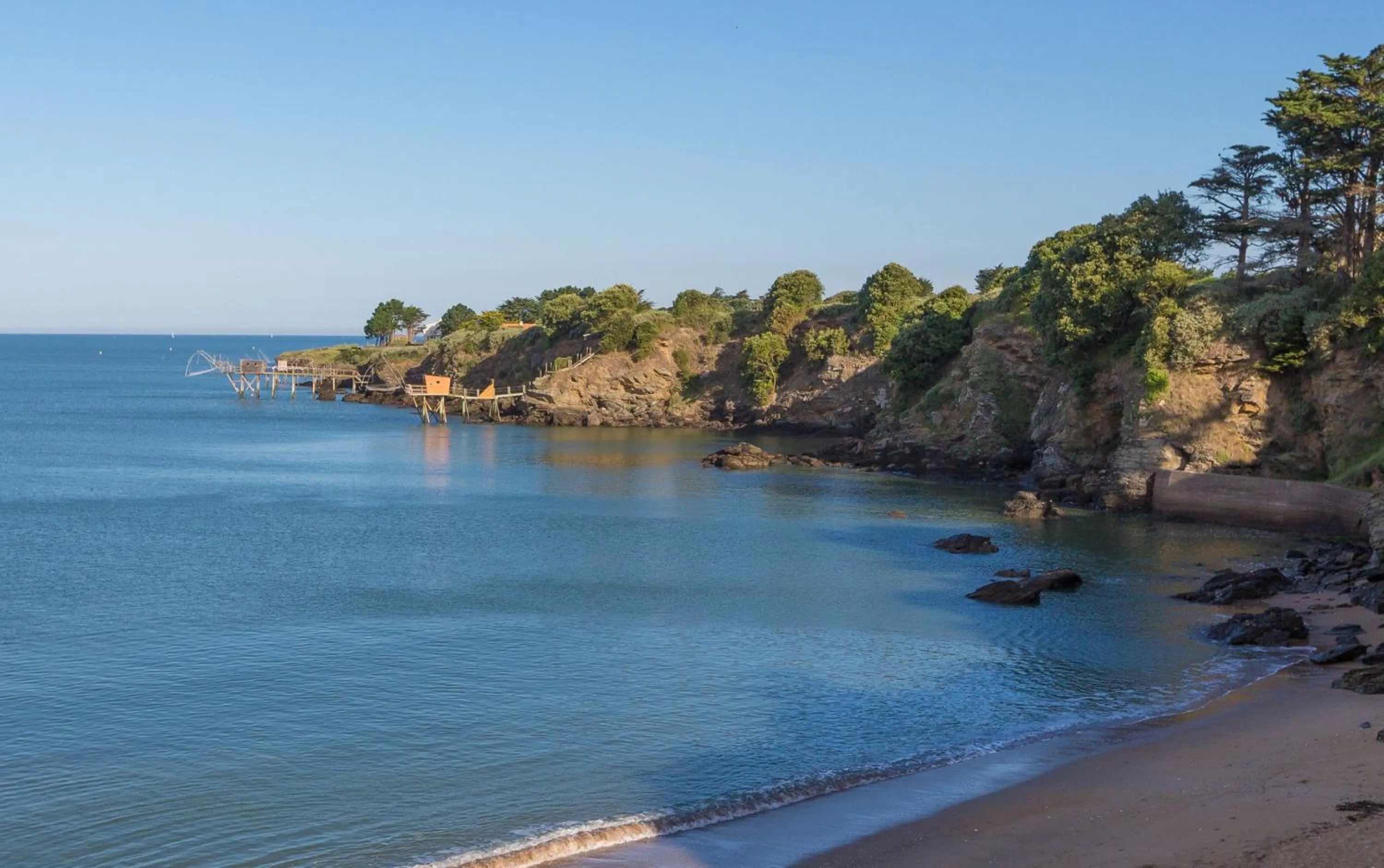 Natural landscape in Eco-Domaine La Fontaine - HOTEL-SPA - 300 m Plage de la Fontaine aux Bretons