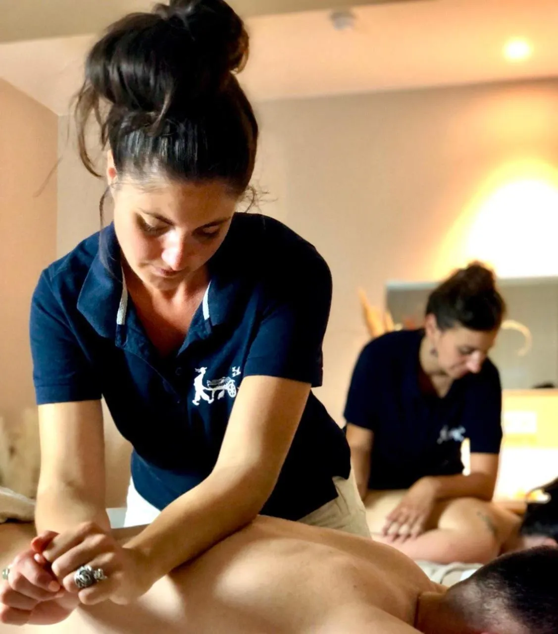Massage in Eco-Domaine La Fontaine - HOTEL-SPA - 300 m Plage de la Fontaine aux Bretons