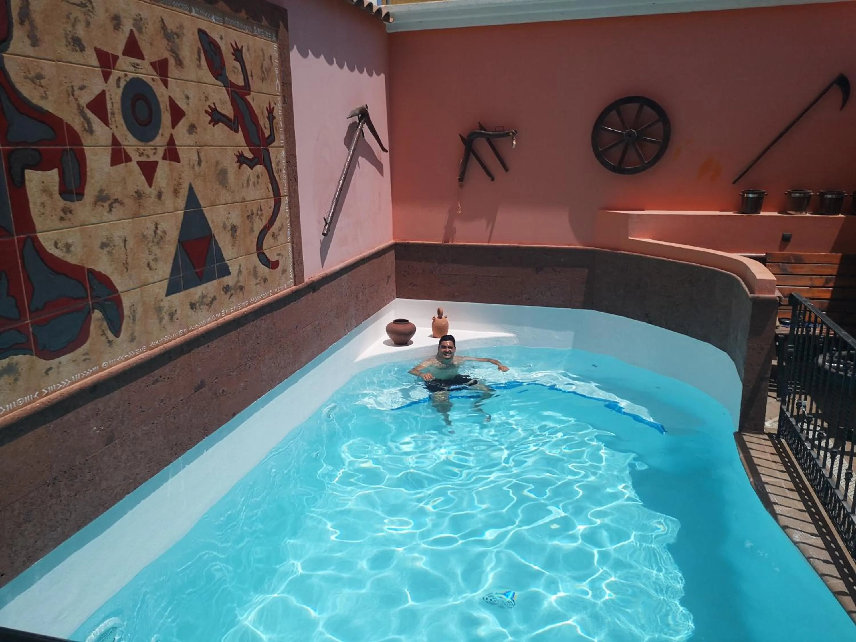 Swimming pool in La Casona Canaria Boutique Home B & B