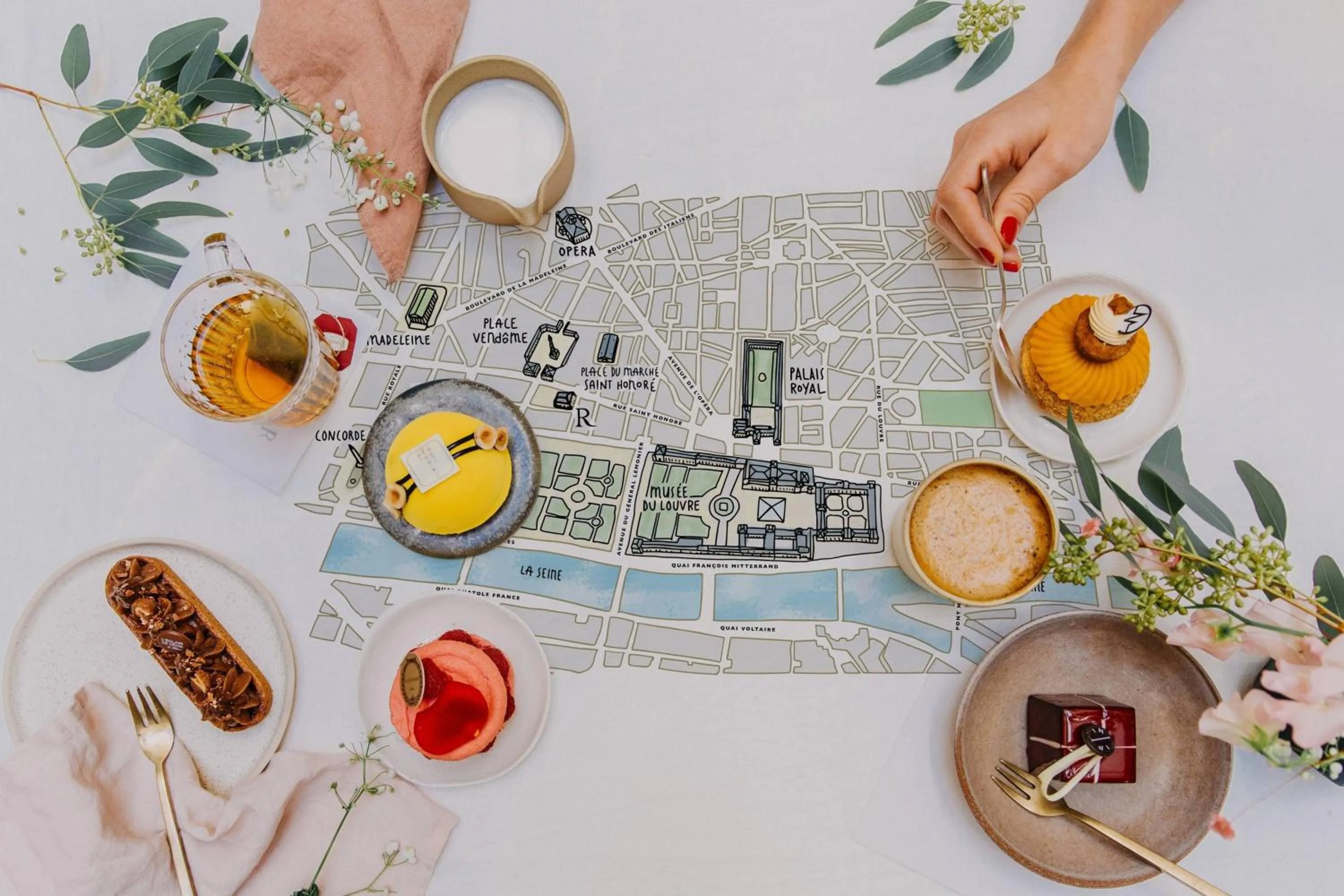 Restaurant/places to eat in Renaissance Paris Vendome Hotel