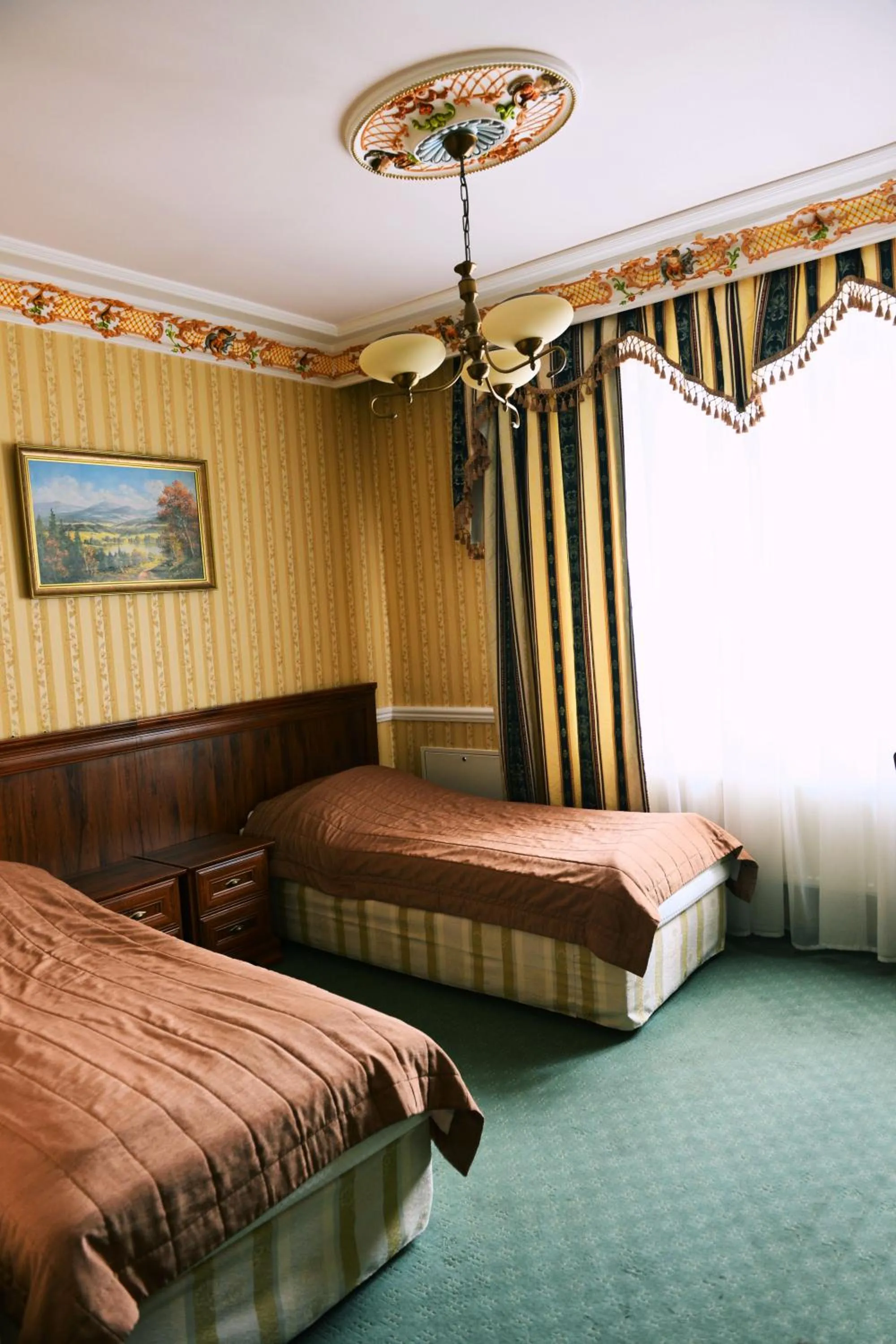Bed in Hotel Książę Poniatowski