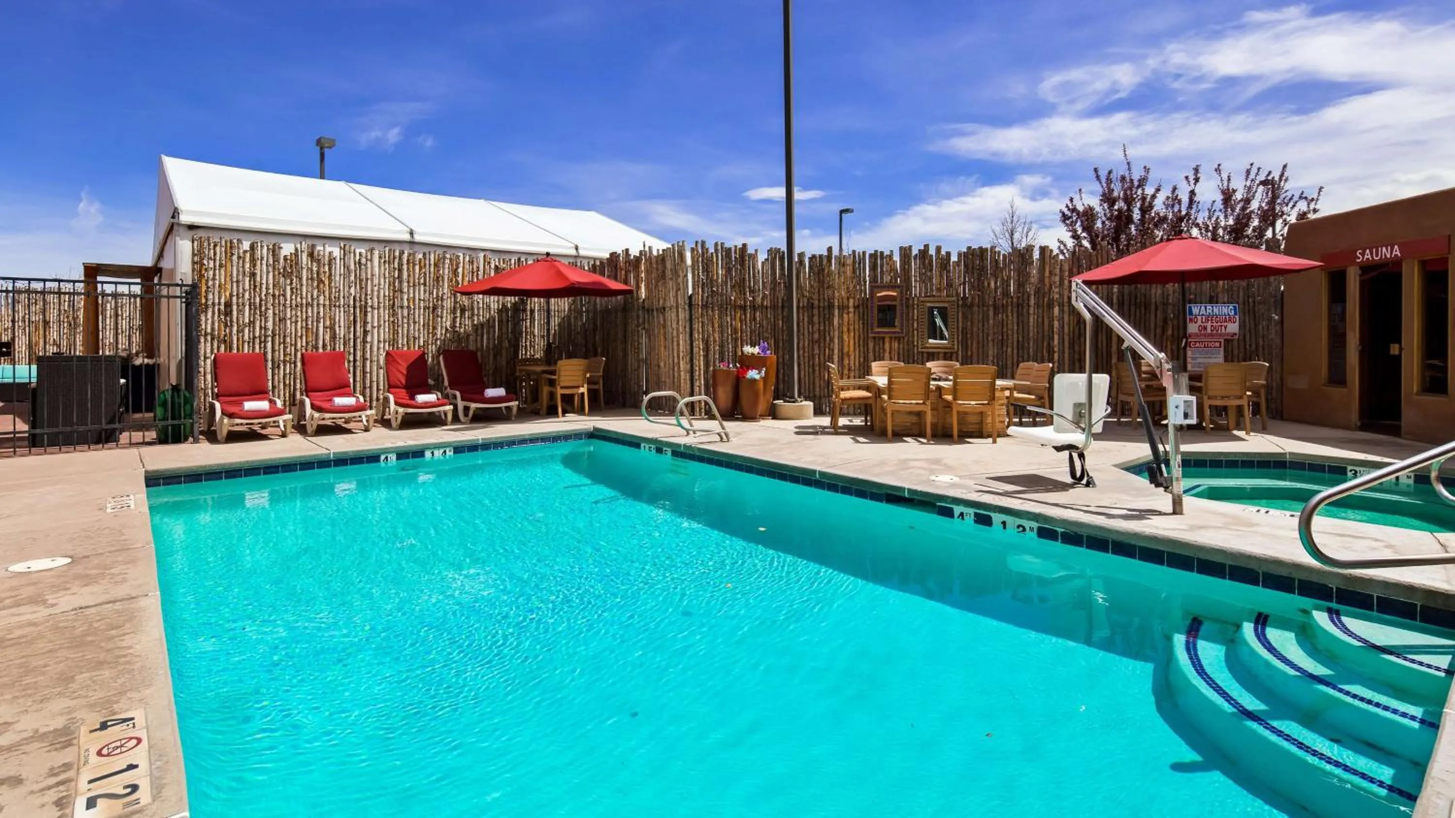 On site in Inn at Santa Fe, SureStay Collection by Best Western