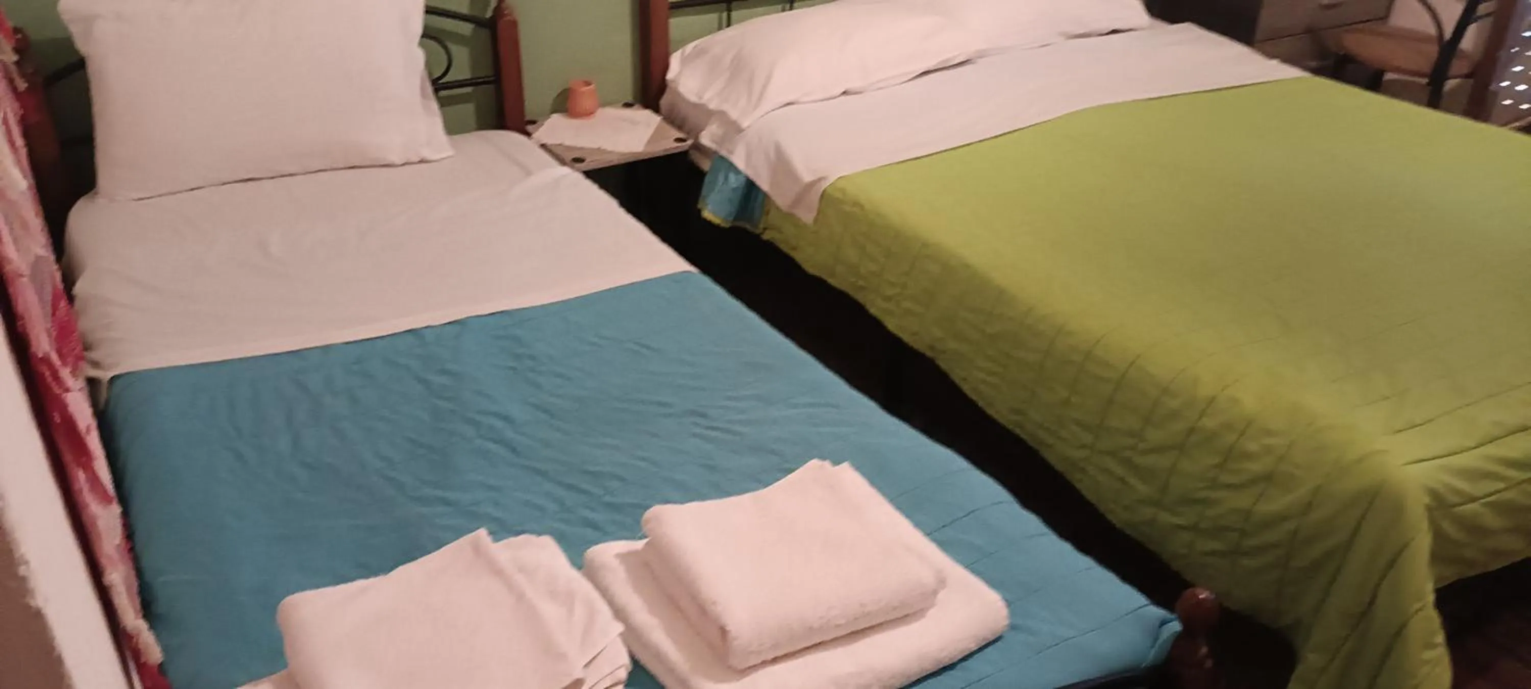 Bedroom, Bed in Hotel zakros rooms-restaurant