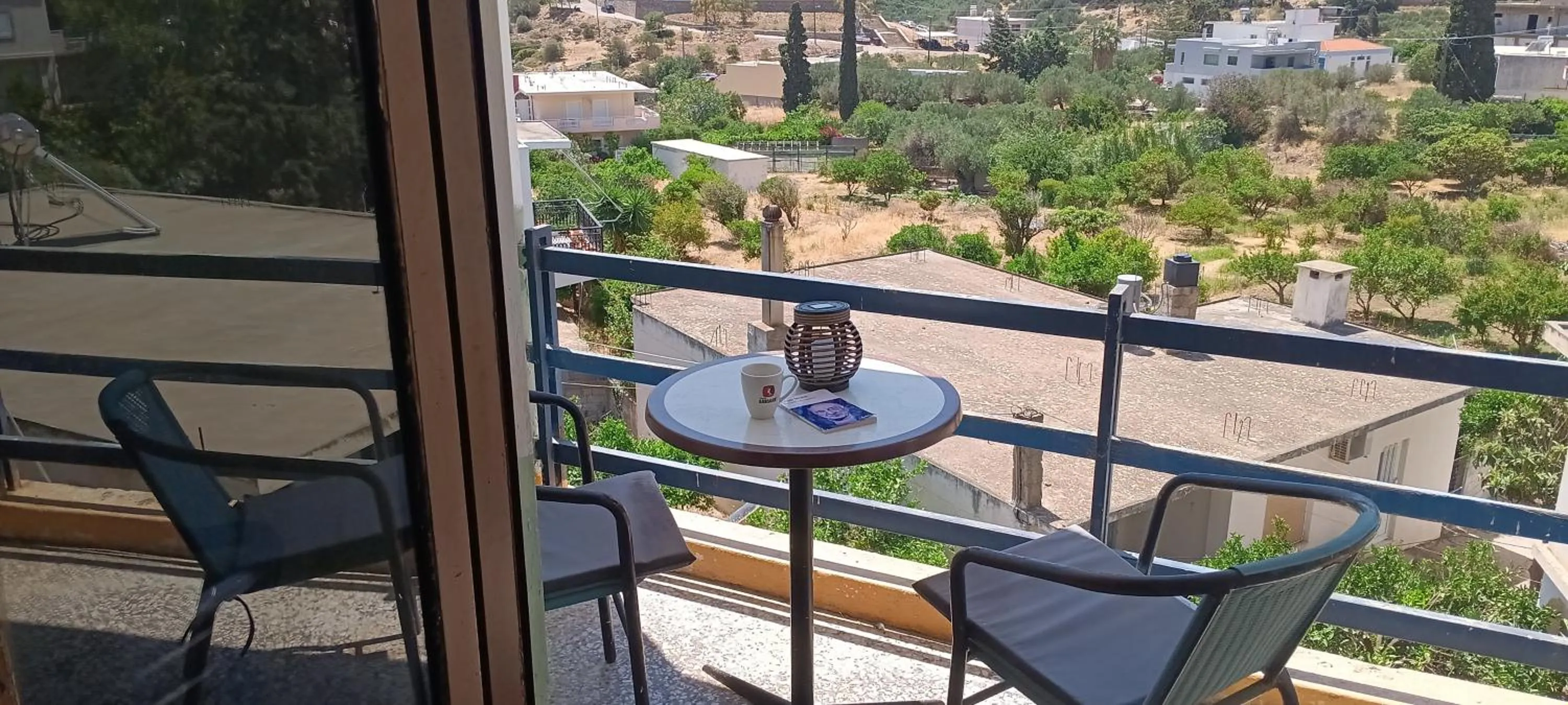 View (from property/room) in Hotel zakros rooms-restaurant