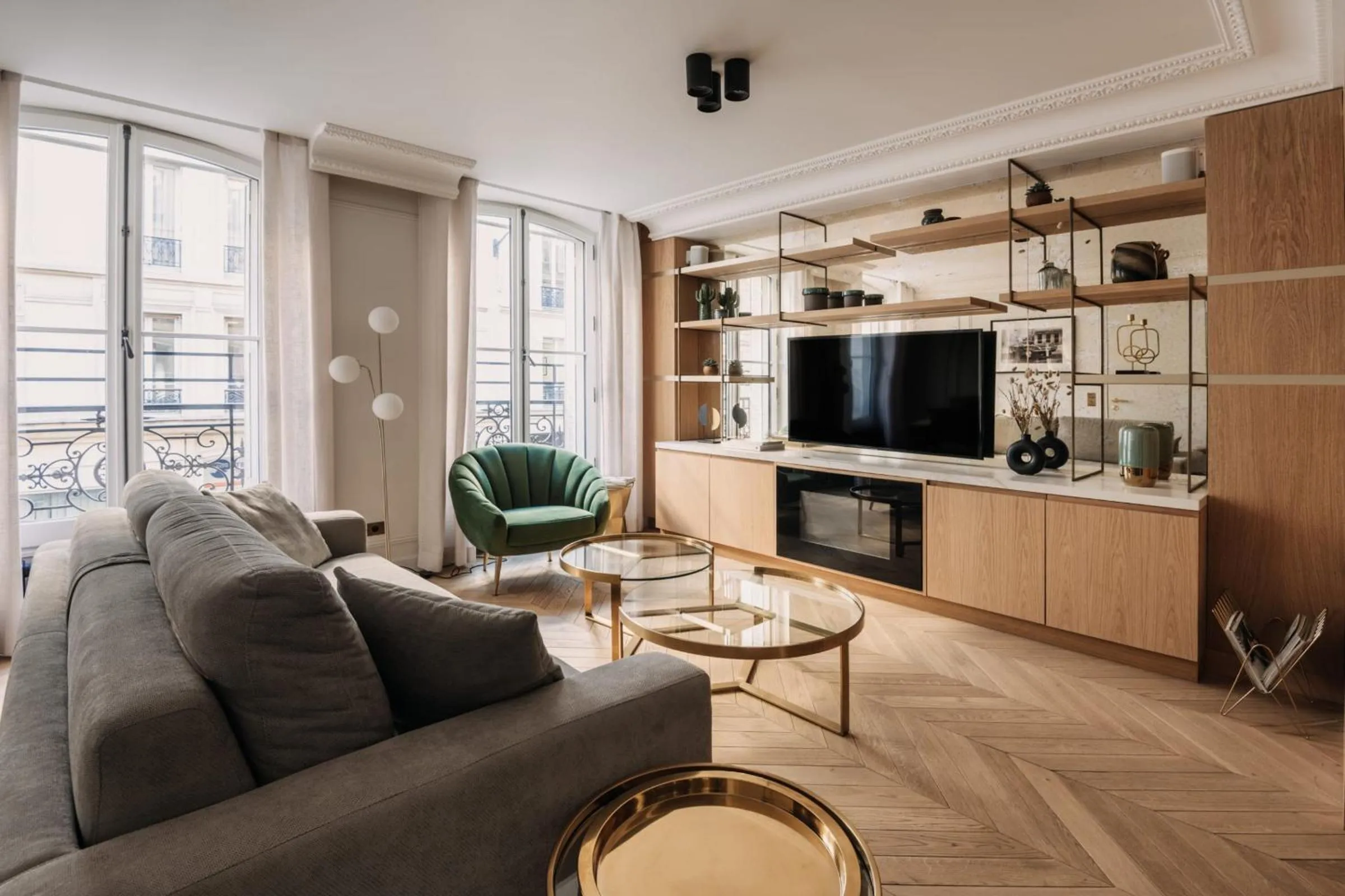 Living room in HIGHSTAY - Luxury Serviced Apartments - Louvre-Rivoli