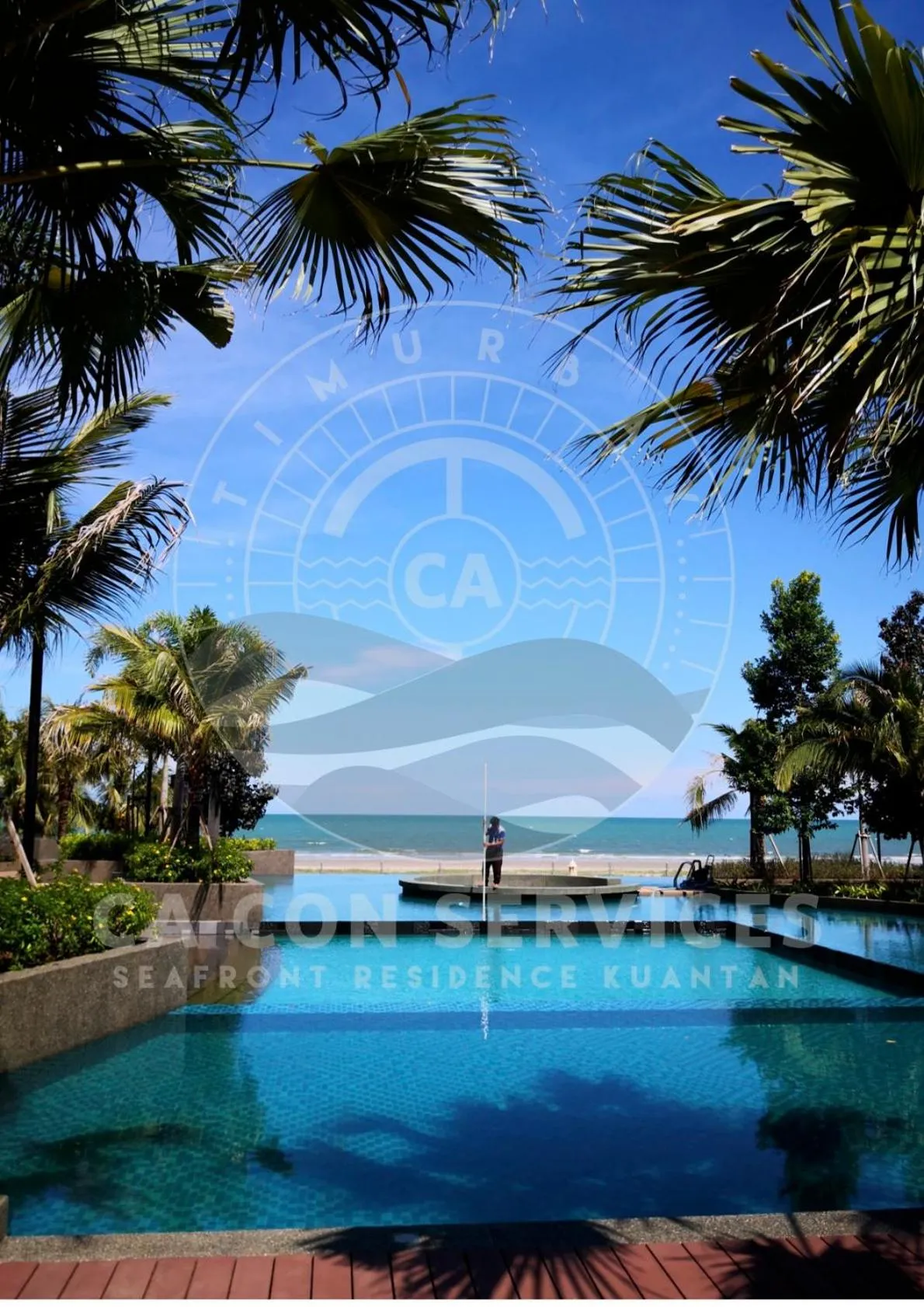 Beach in TimurBay Stunning By CA CON