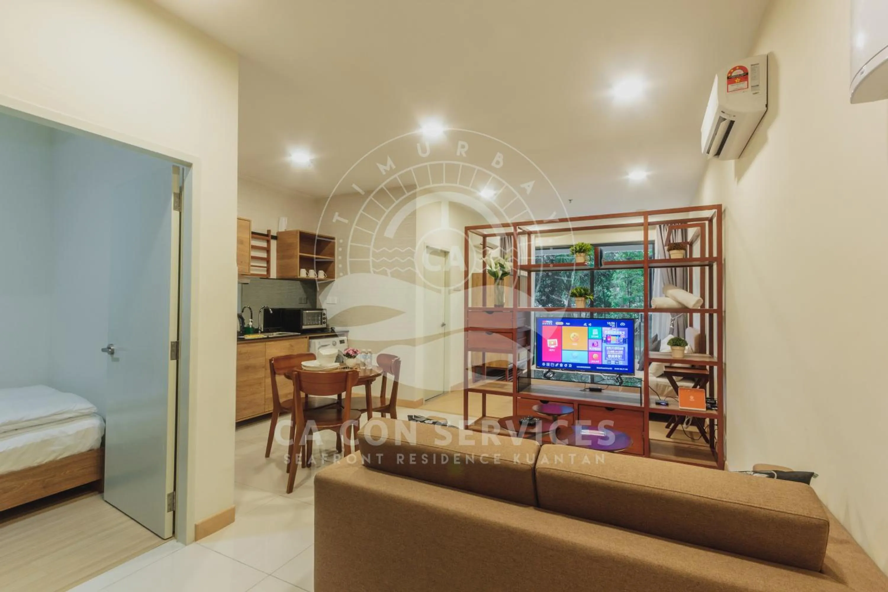 Living room, Bed in TimurBay Stunning By CA CON