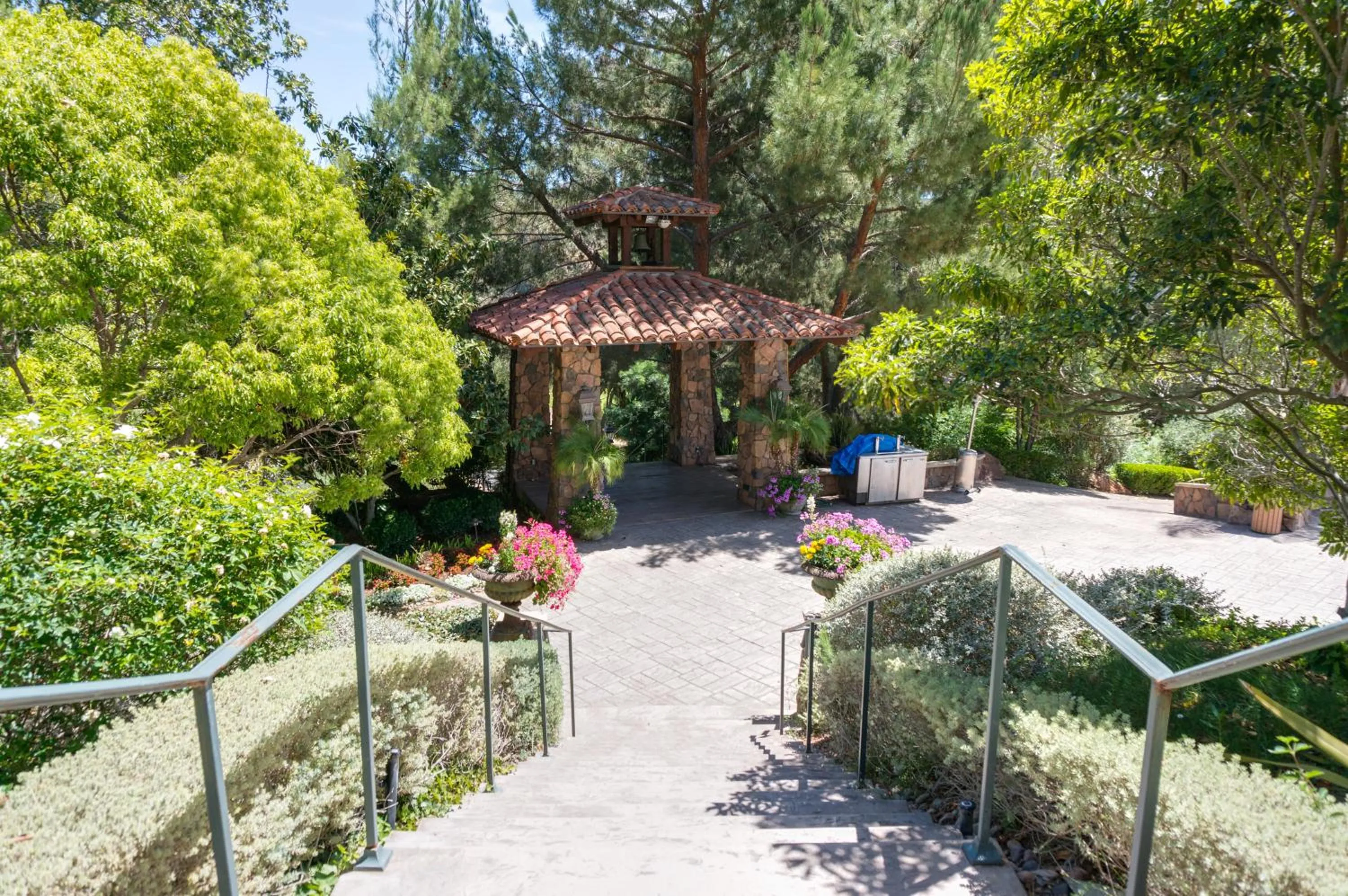 Patio in Pala Mesa Resort