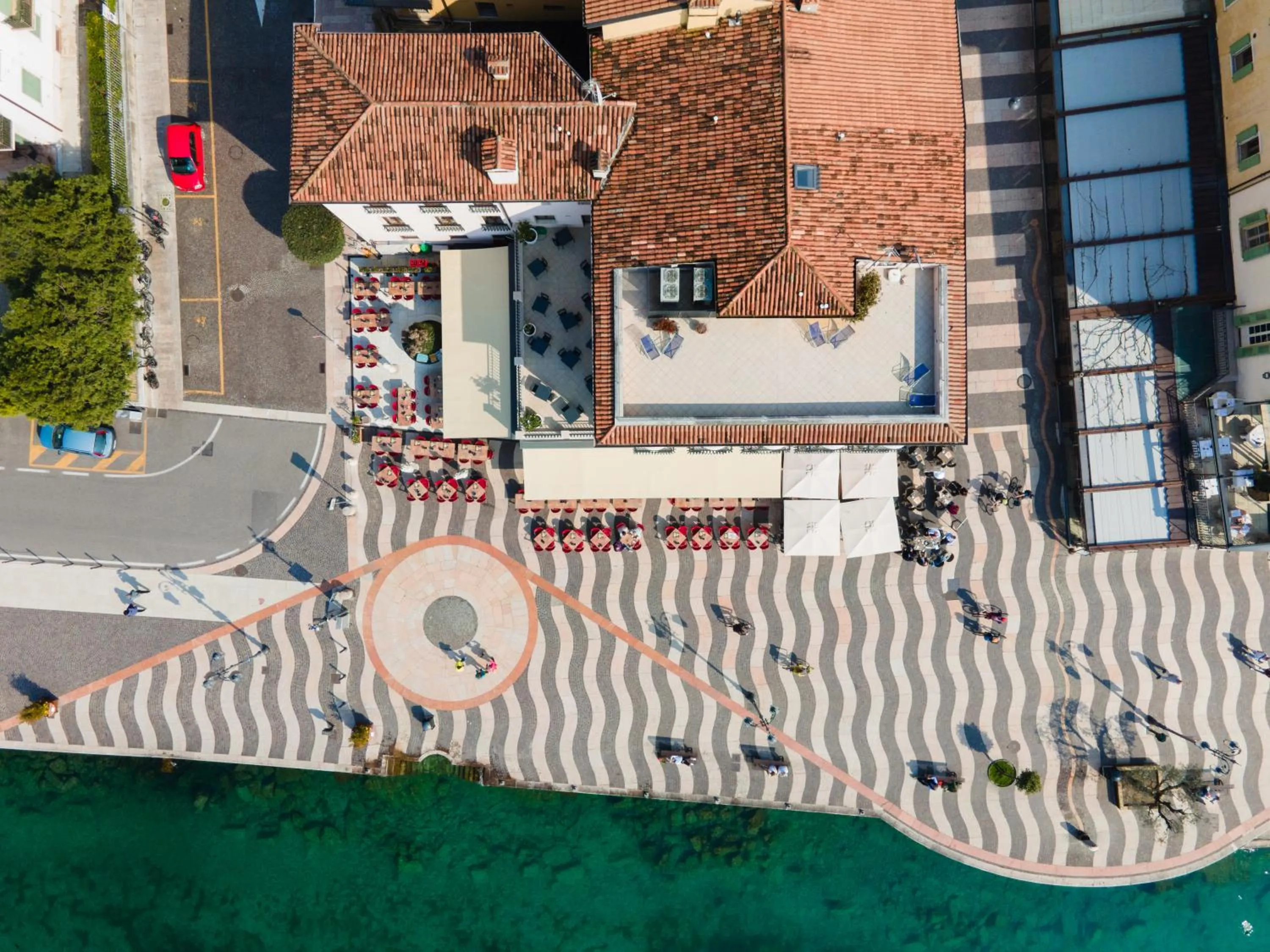 Bird's eye view in La Vista Postcard Hotel