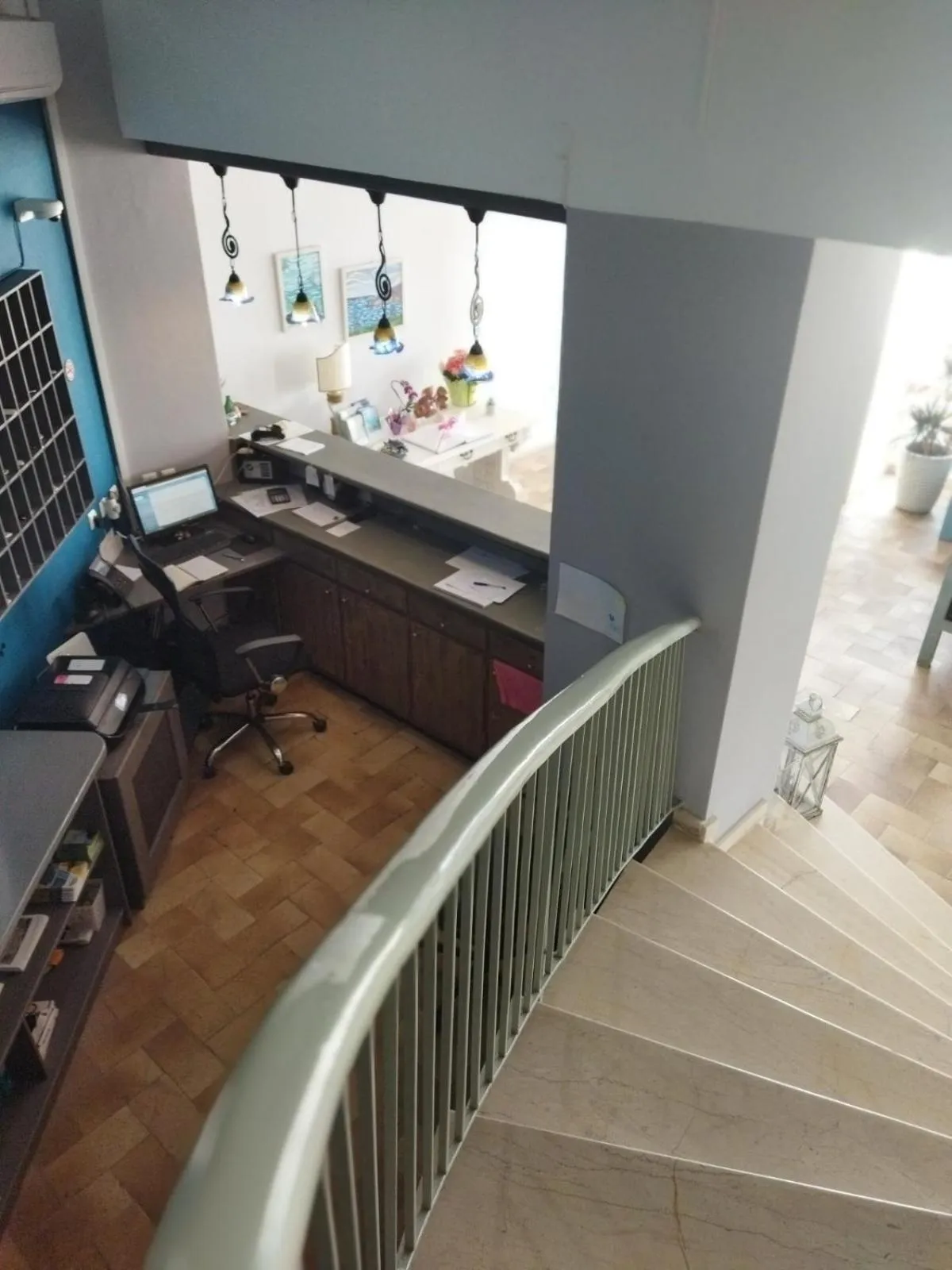 Lobby or reception in Alea Mare Hotel