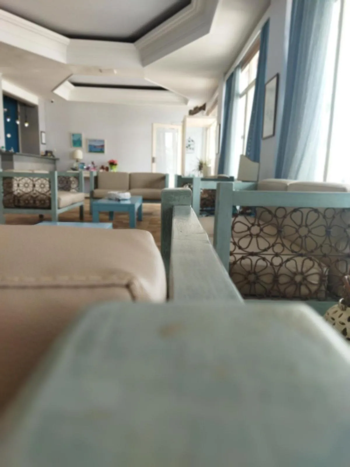 Communal lounge/ TV room in Alea Mare Hotel