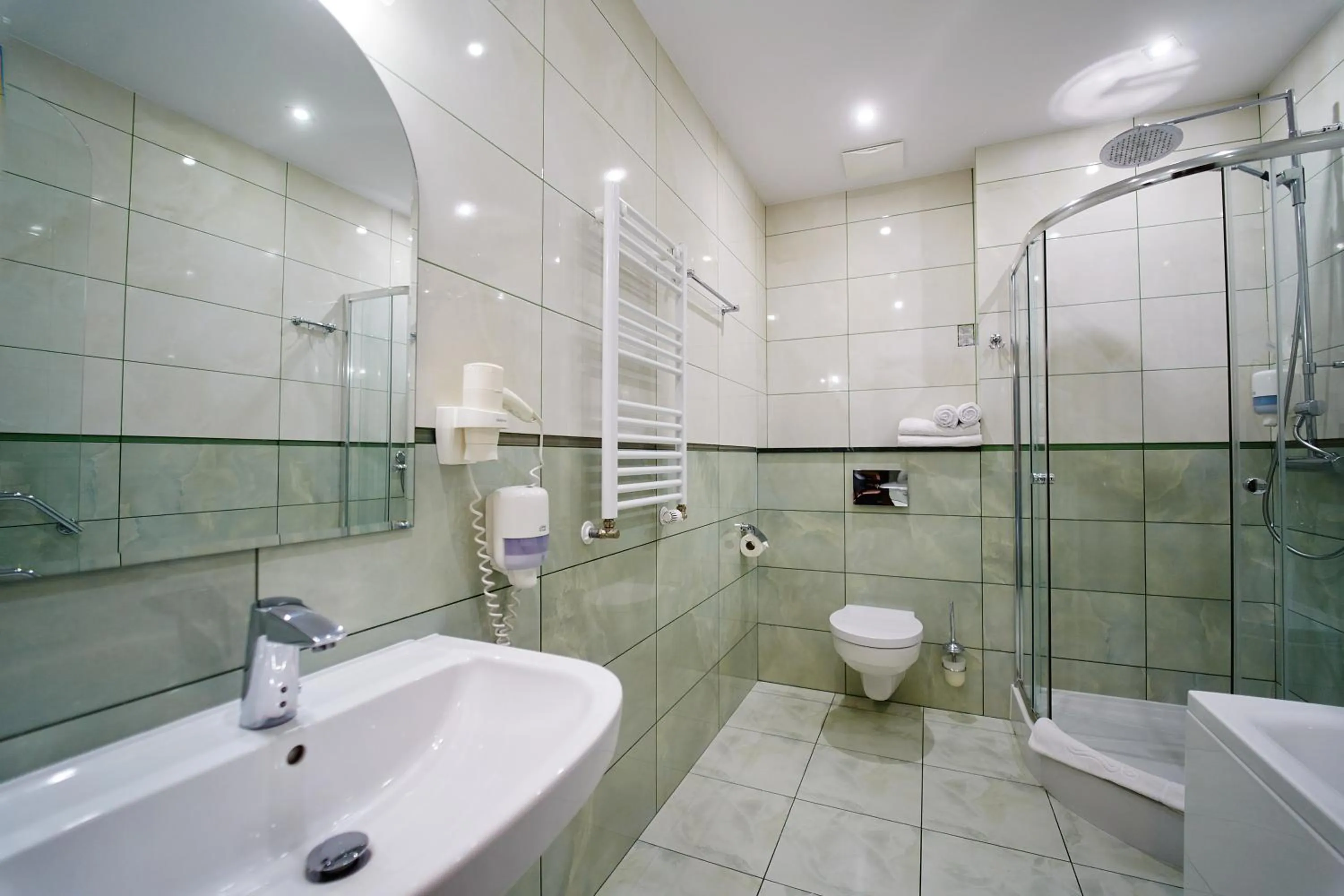 Bathroom in Hotel Szyszko