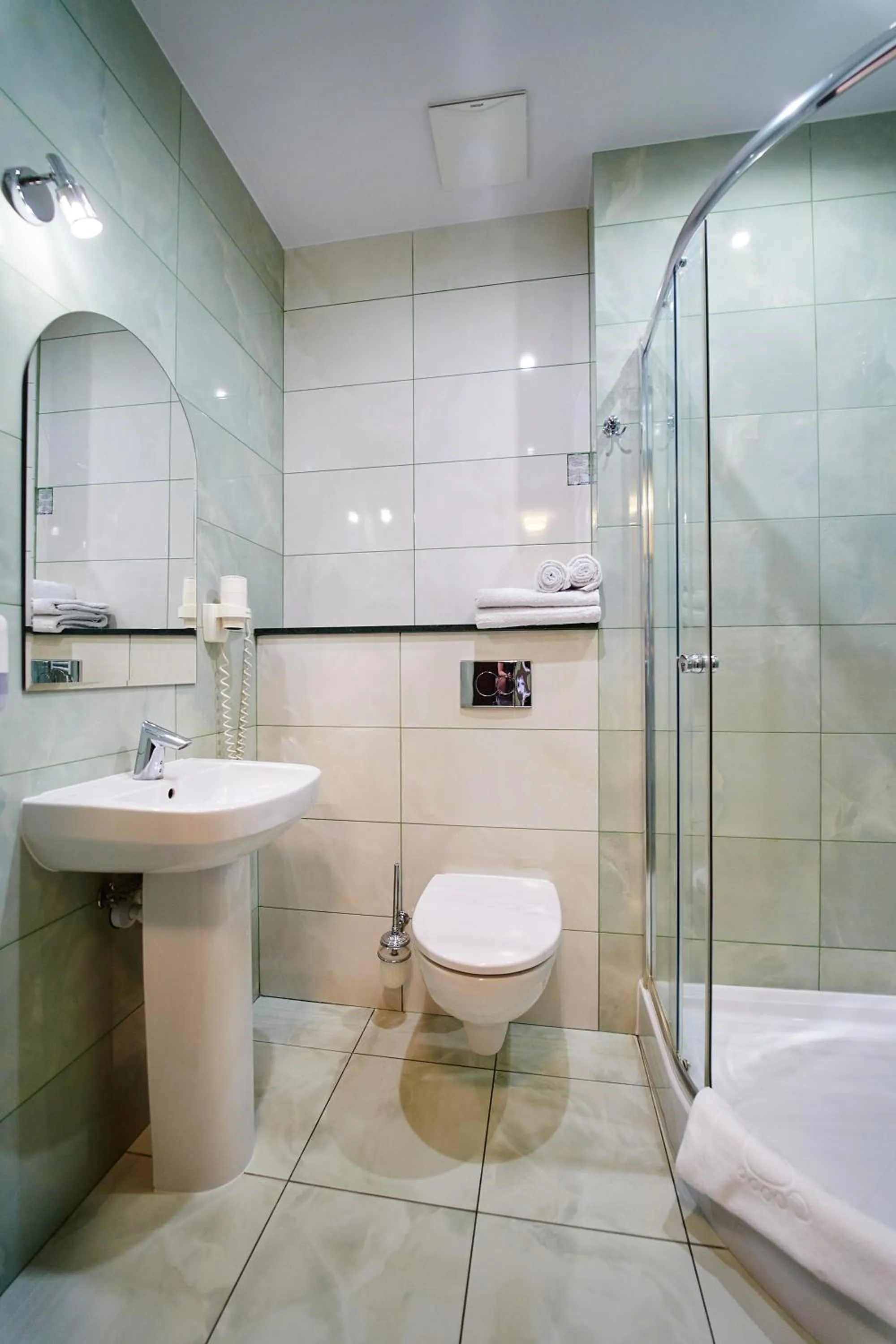 Bathroom in Hotel Szyszko