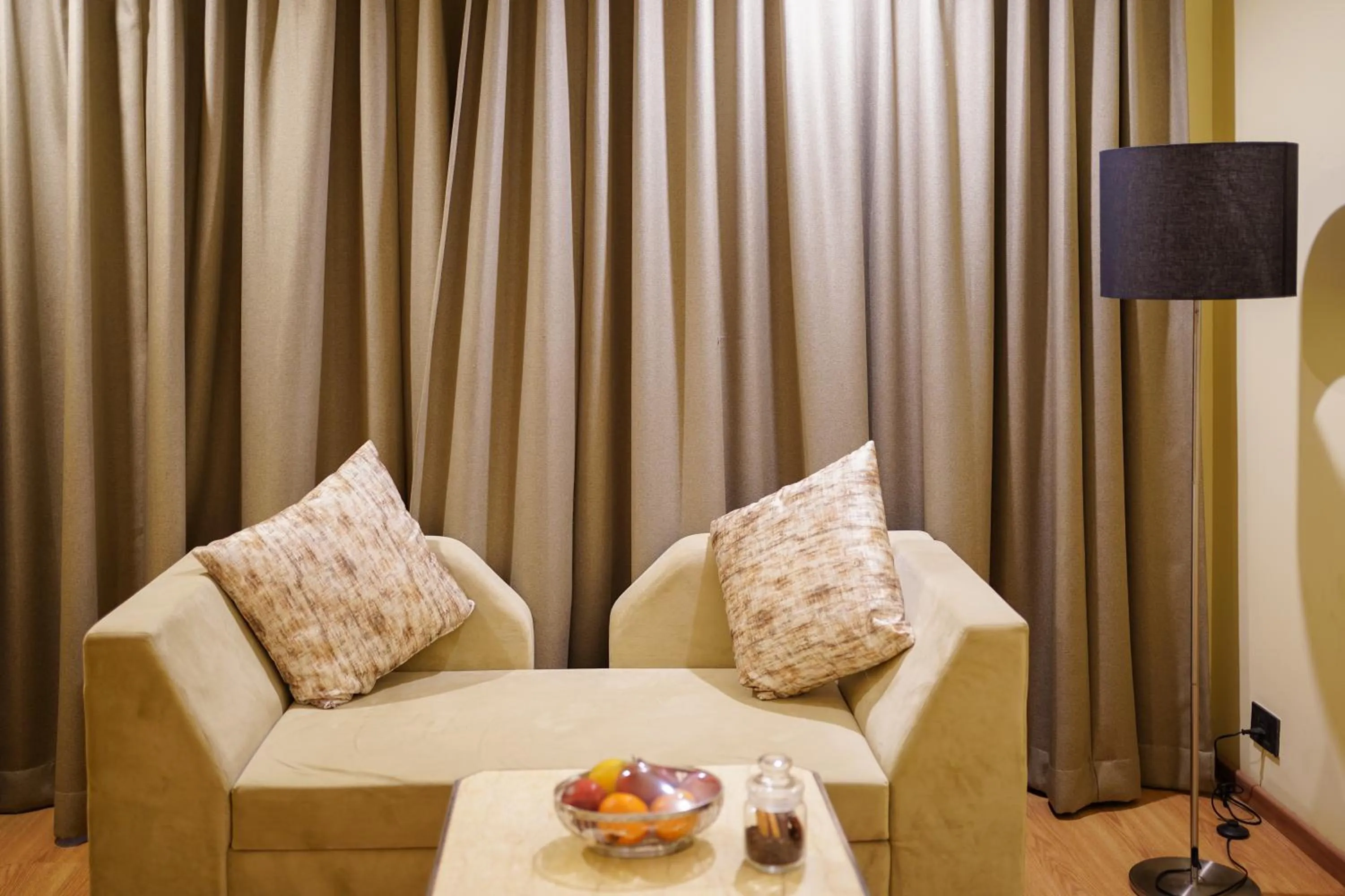 Seating area in Babylon Capital