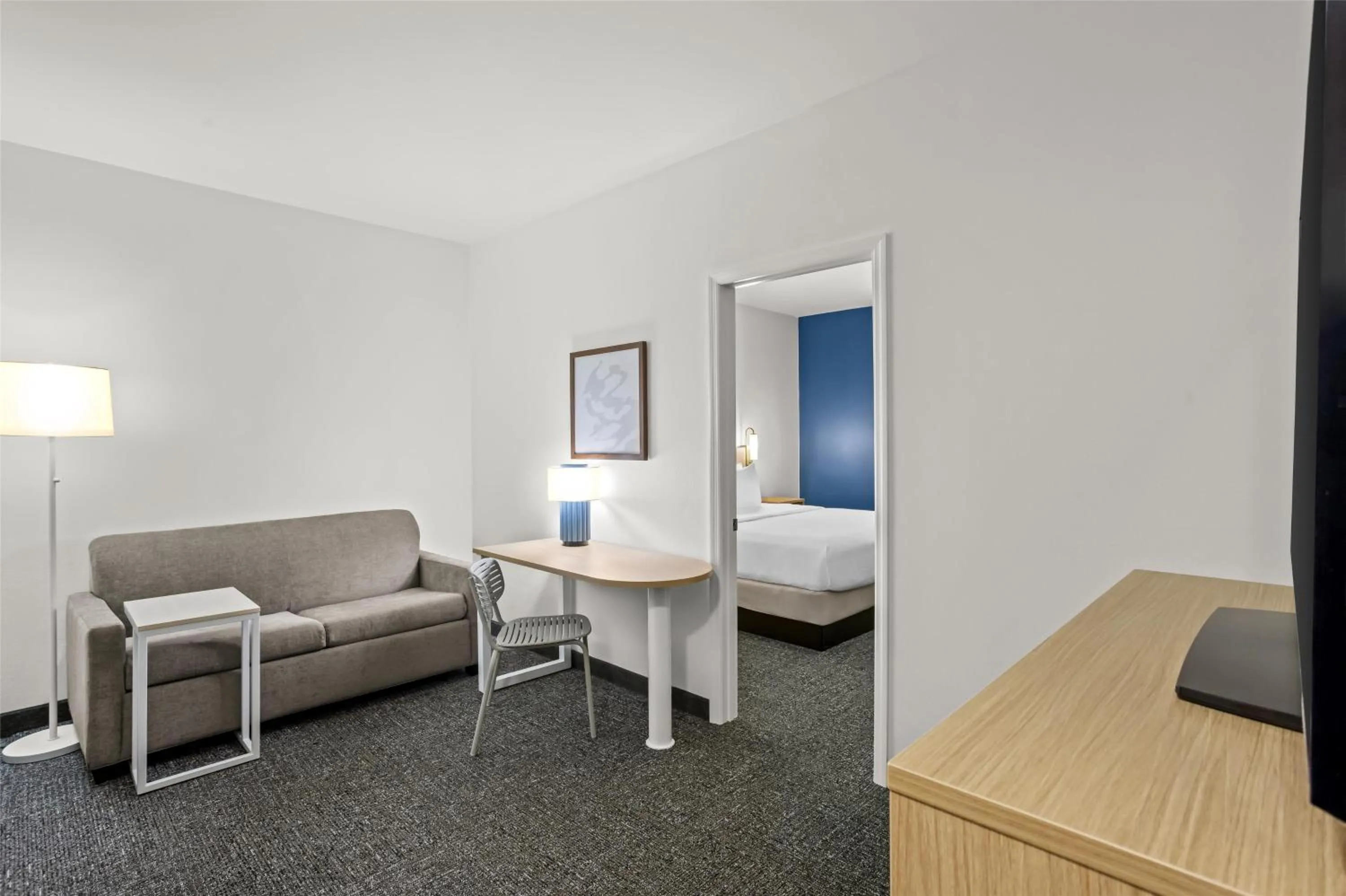 Living room, Bed in Spark by Hilton Bluffton Hilton Head Island