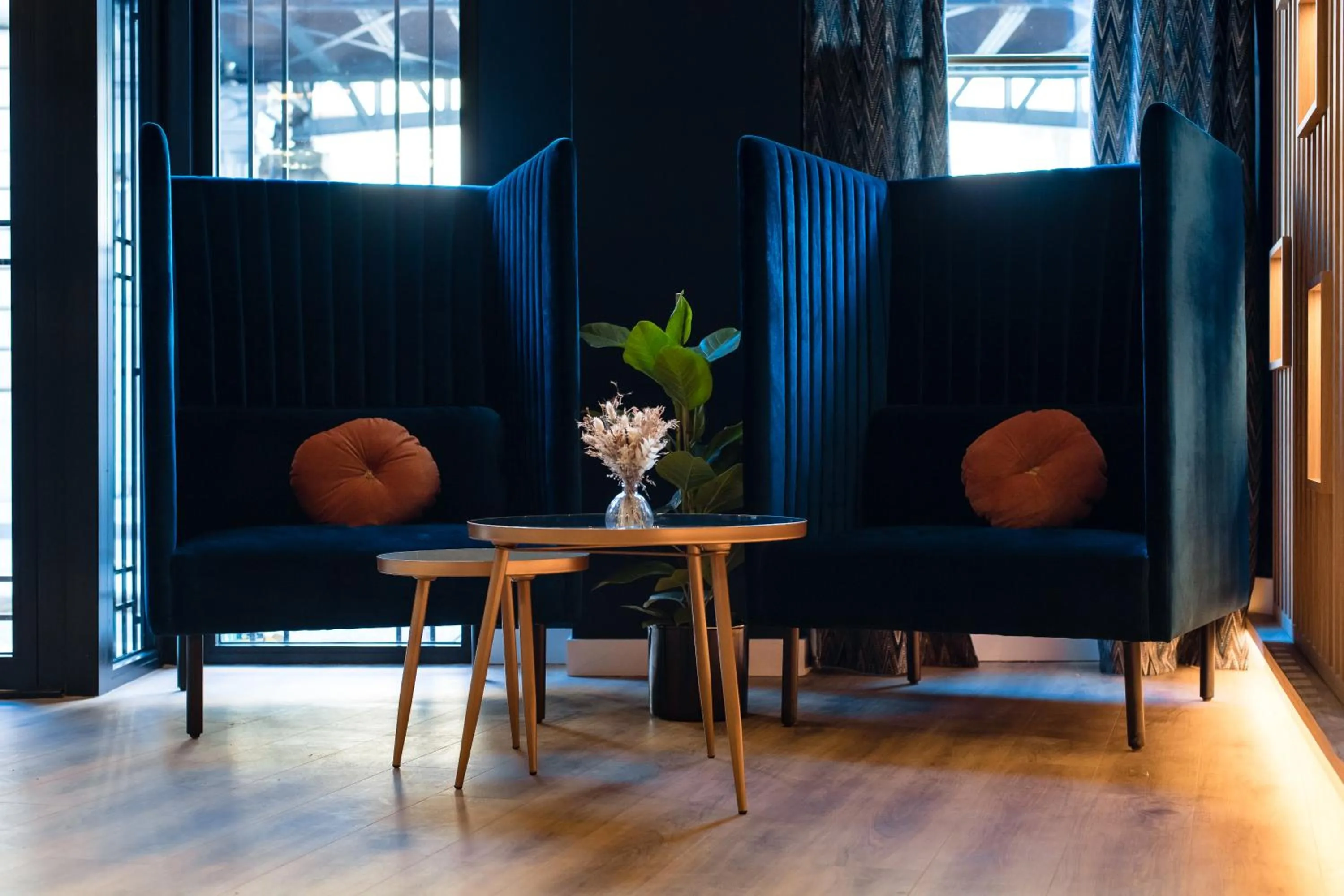Lobby or reception in Hotel Bleu de Grenelle - Tour Eiffel