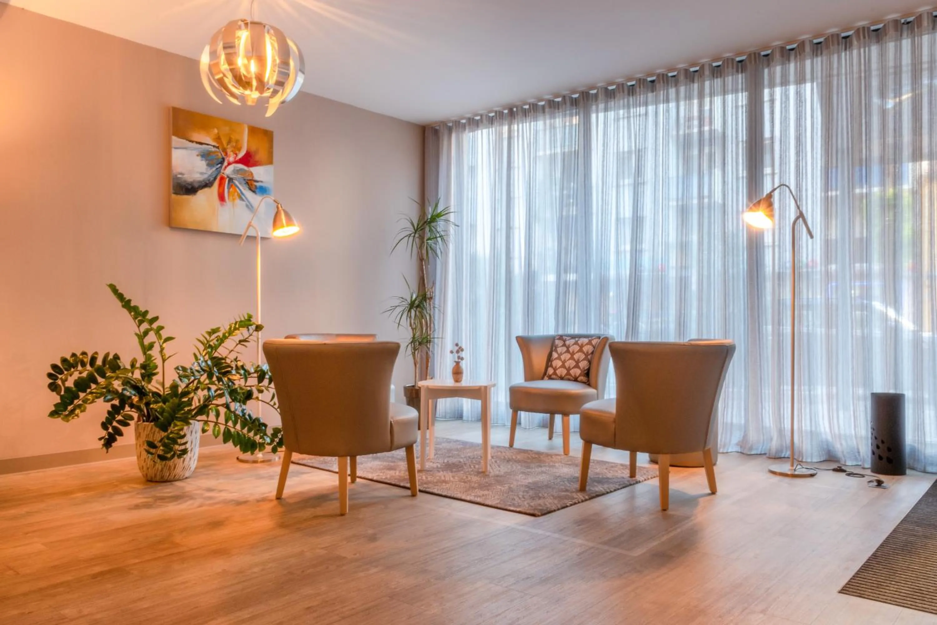 Lobby or reception in Hôtel L'Empreinte