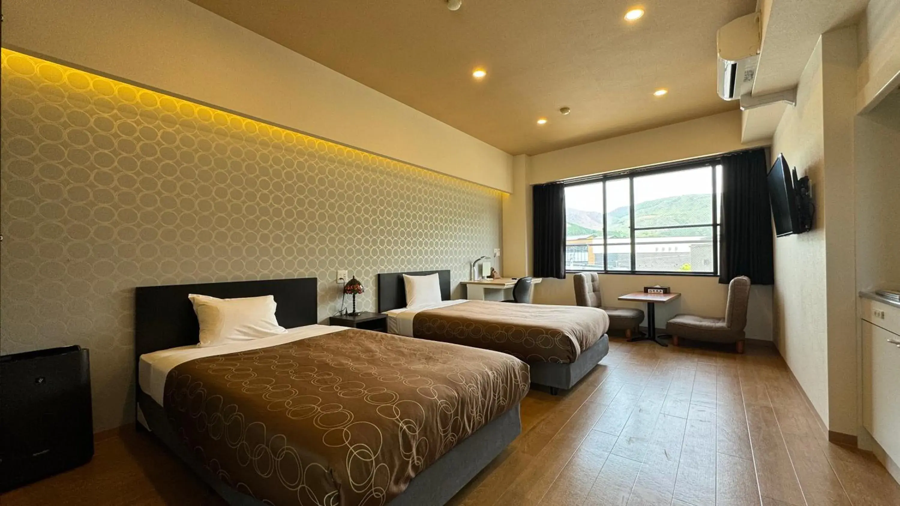 Twin Room with Small Kitchen 201,202 in Yufuin Akarinoyado Twin Room with Small Kitchen 201,202 in Yufuin Akarinoyado