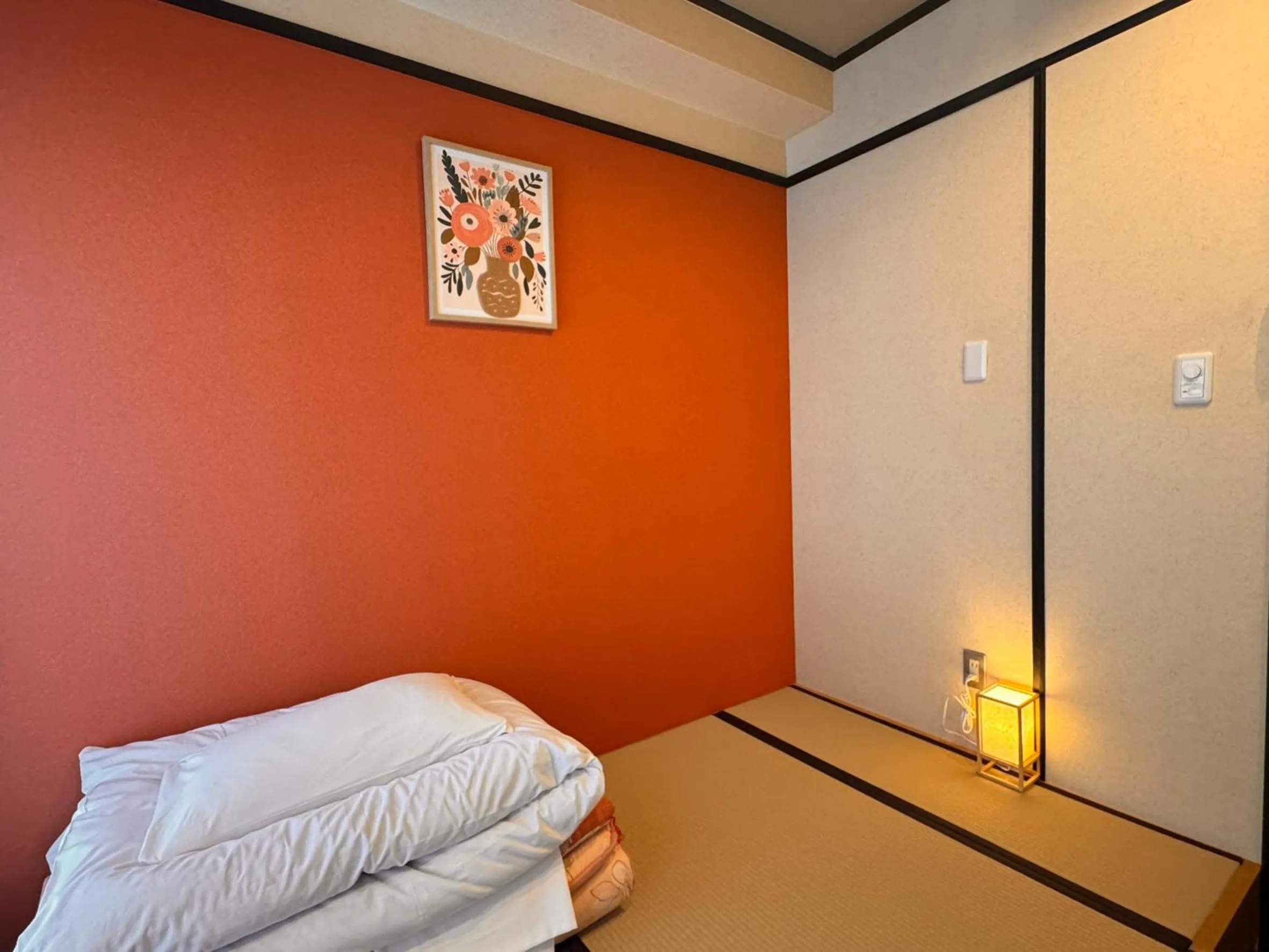 Photo of the whole room, Bed in Yufuin Akarinoyado