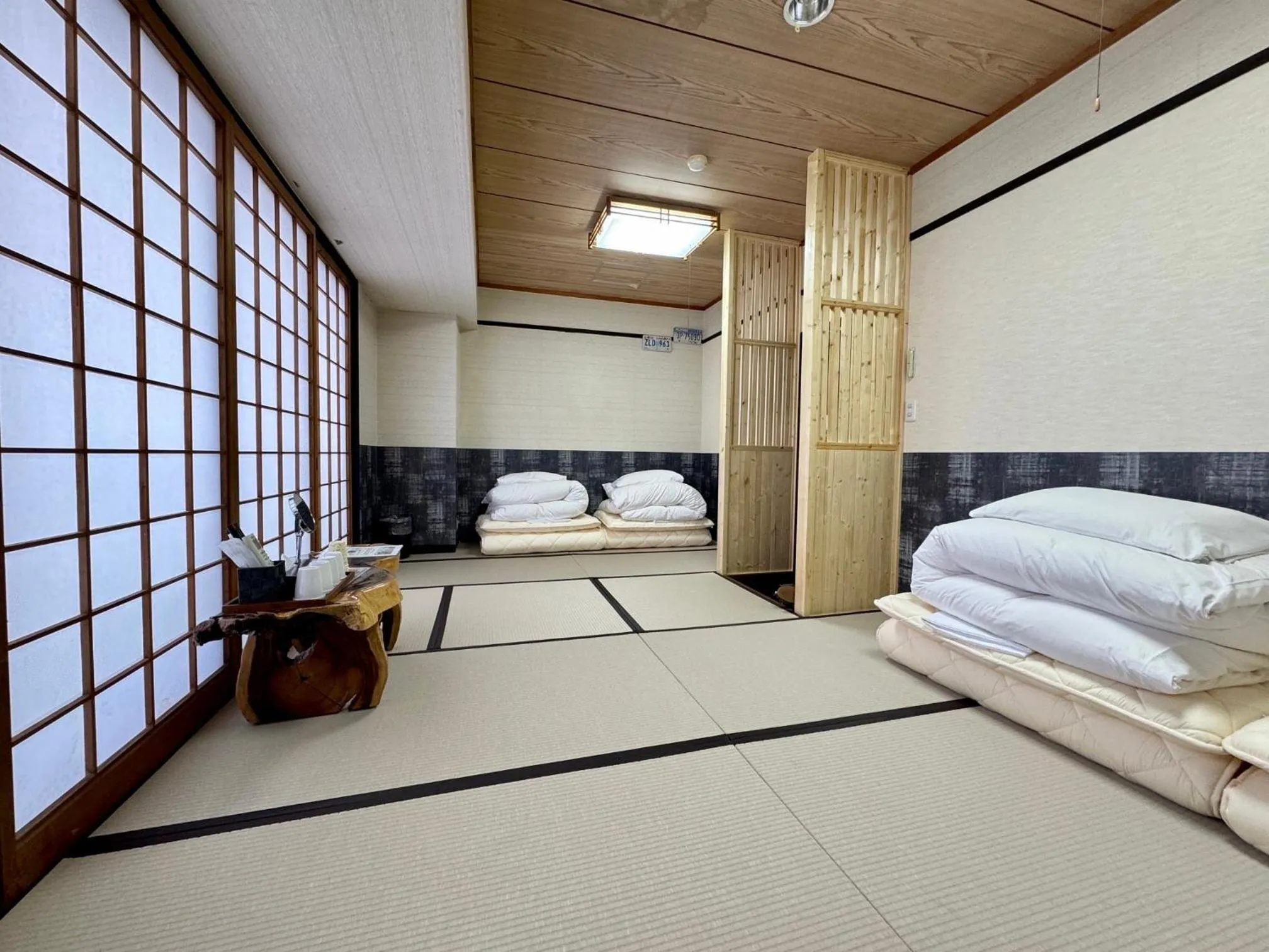 Photo of the whole room, Bed in Yufuin Akarinoyado