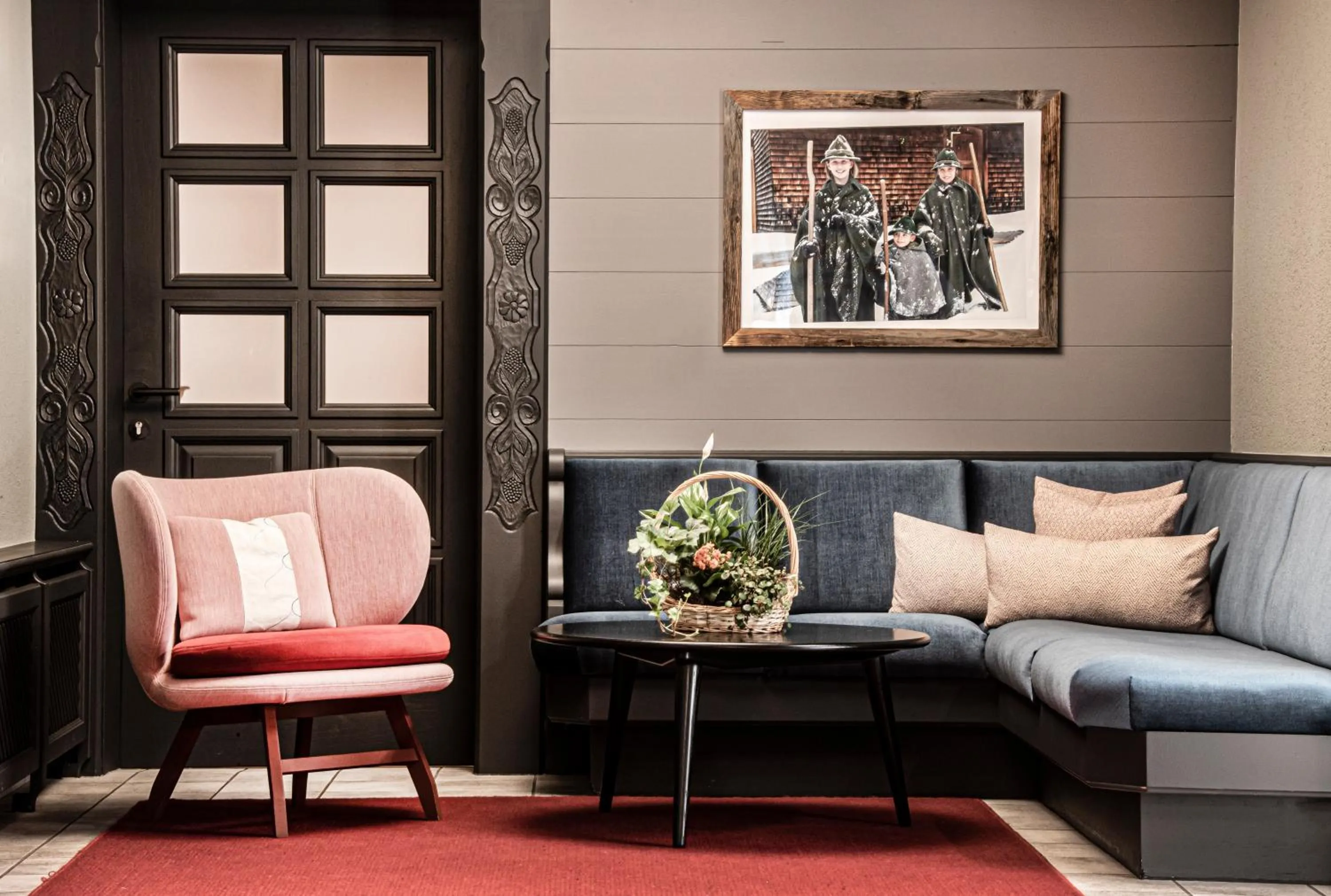 Lobby or reception in BOUTIQUEHOTEL das edelweiss