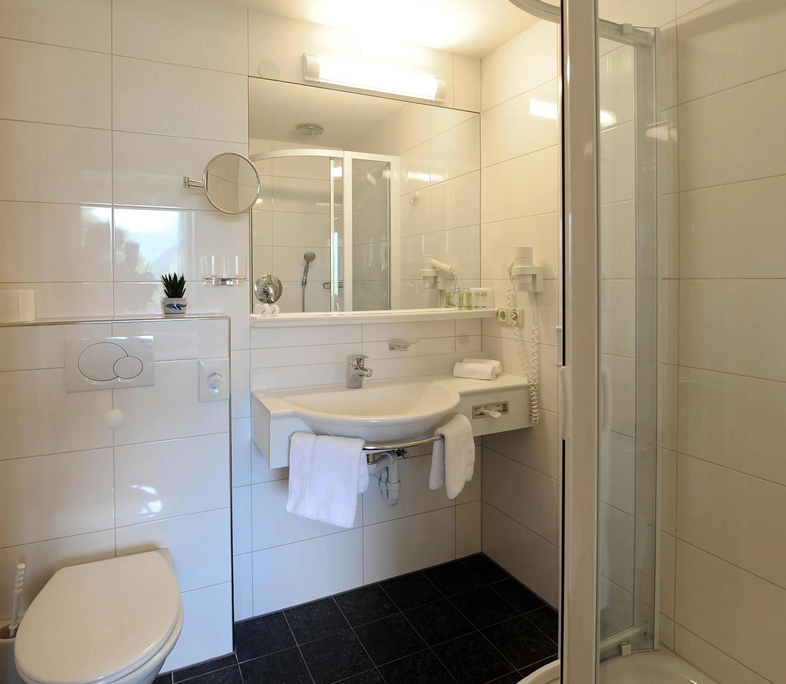 Bathroom in BOUTIQUEHOTEL das edelweiss