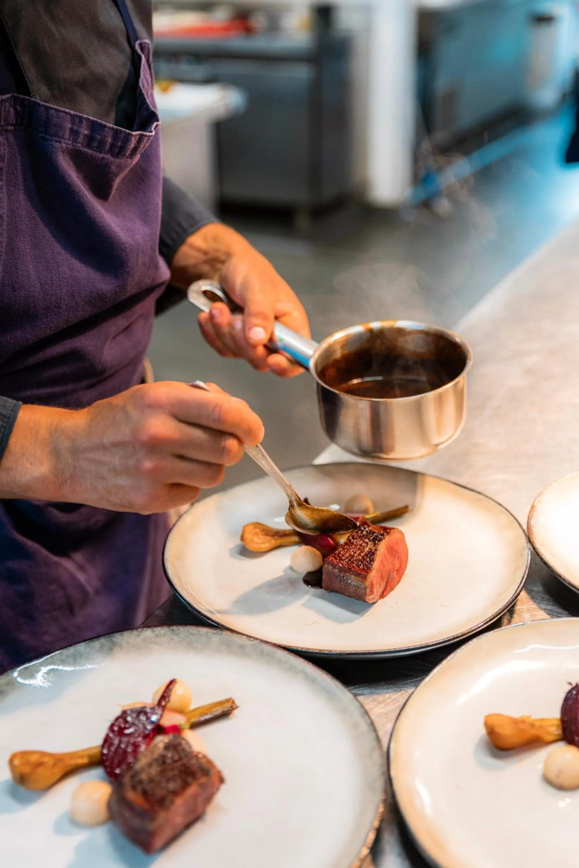 Restaurant/places to eat in Grand Hôtel "Château de Sully" - Piscine & Spa -Teritoria