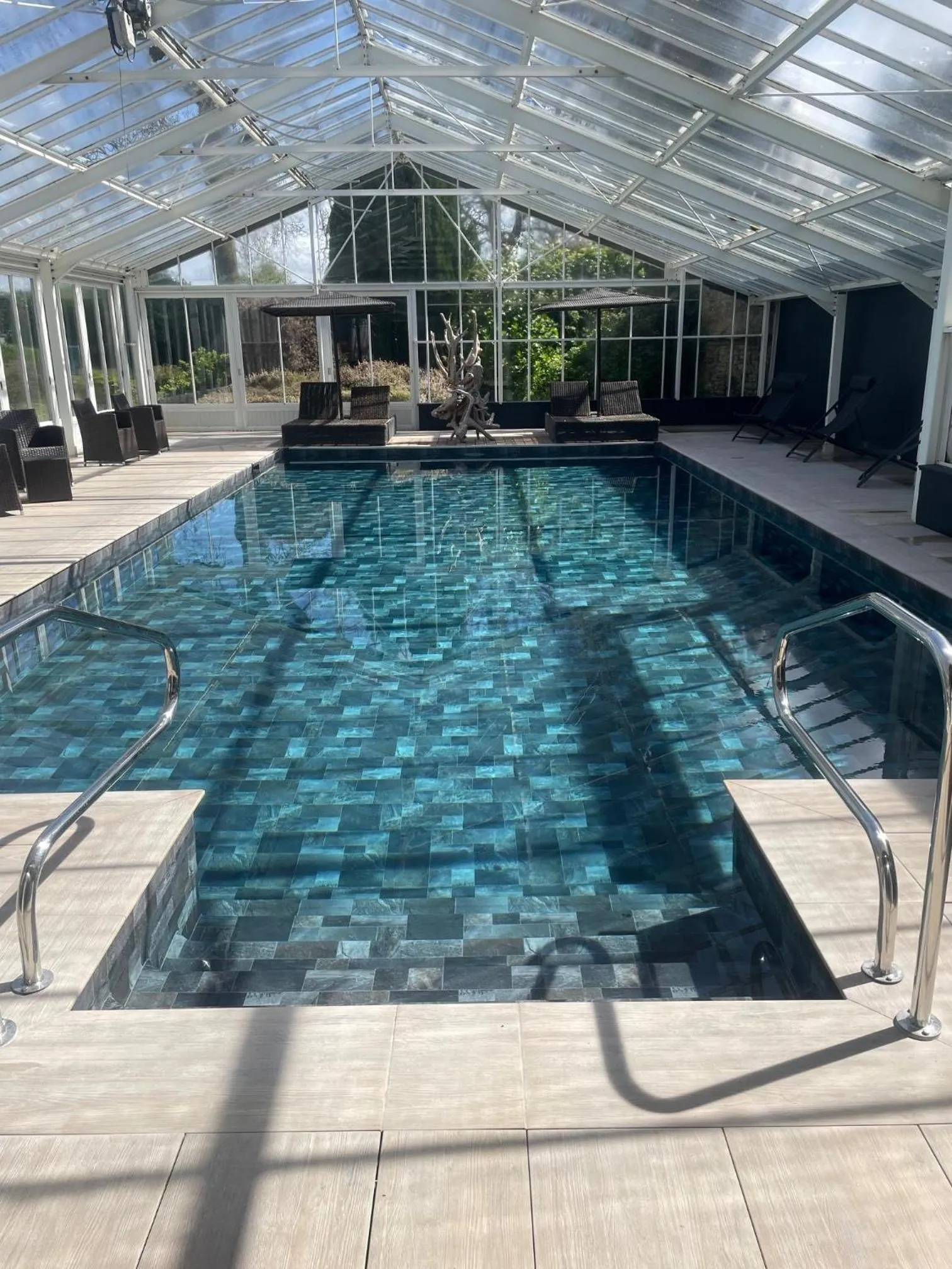 Swimming pool in Grand Hôtel "Château de Sully" - Piscine & Spa
