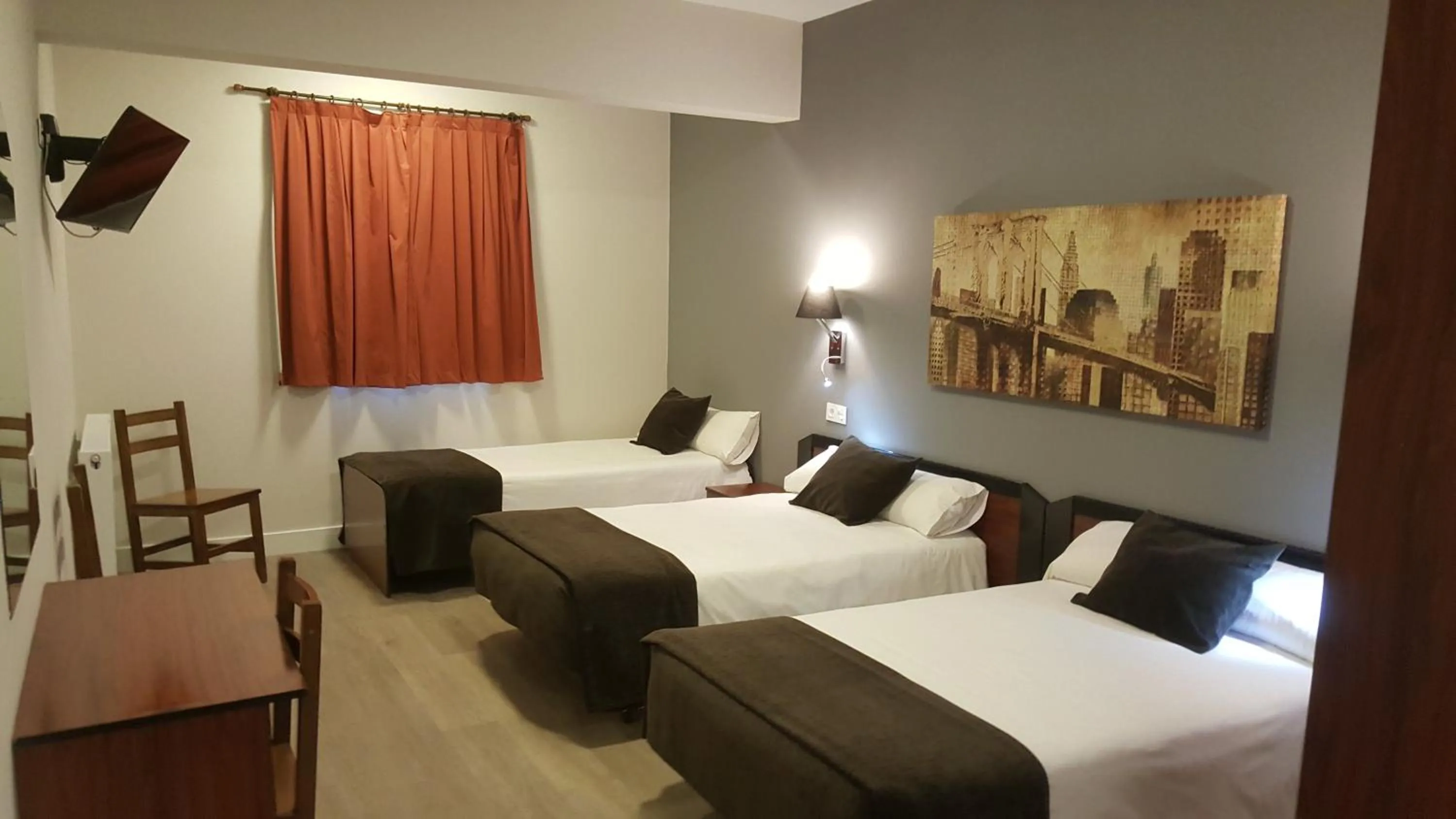 Bed in Hotel El Haya