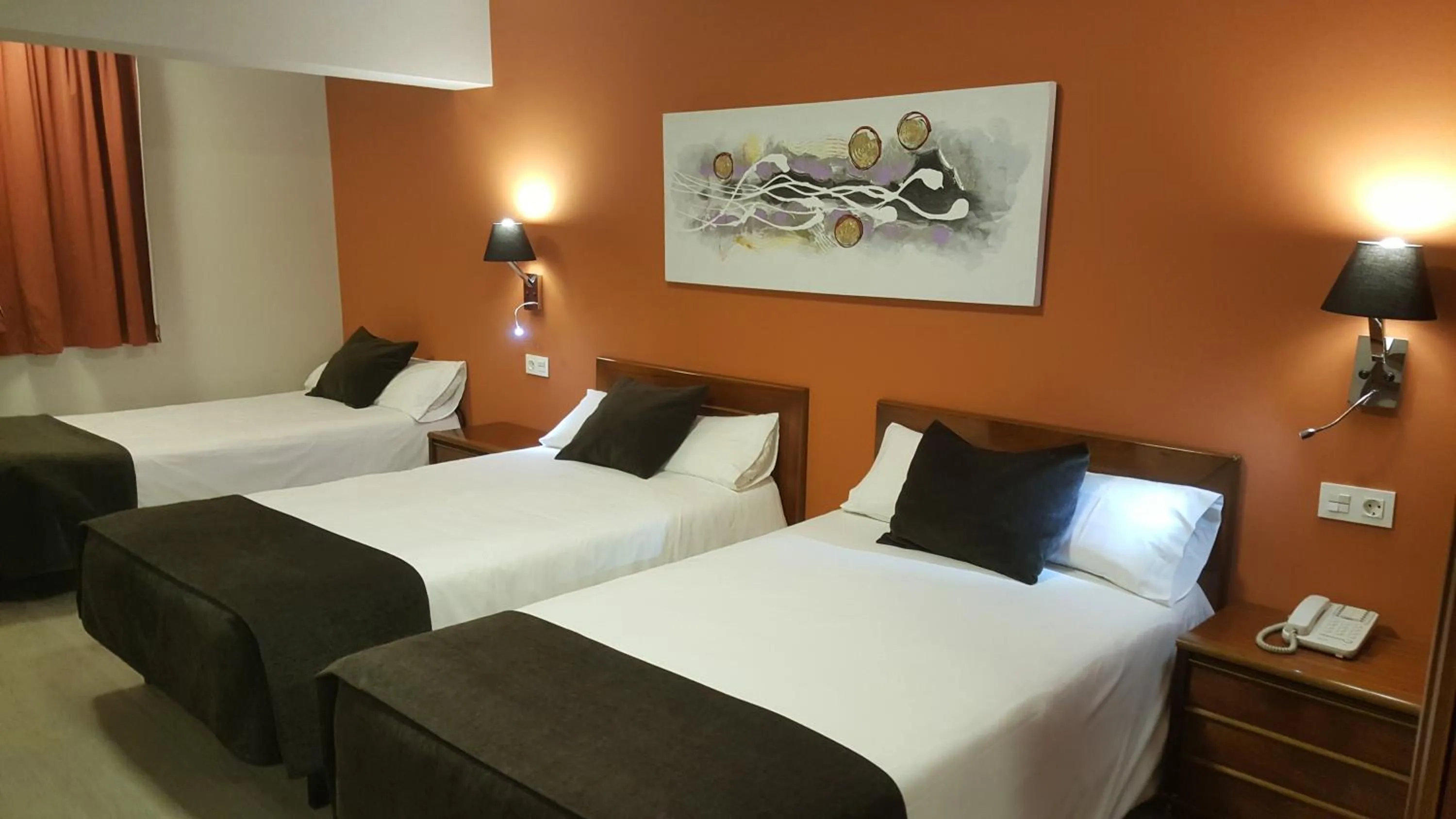 Bed in Hotel El Haya