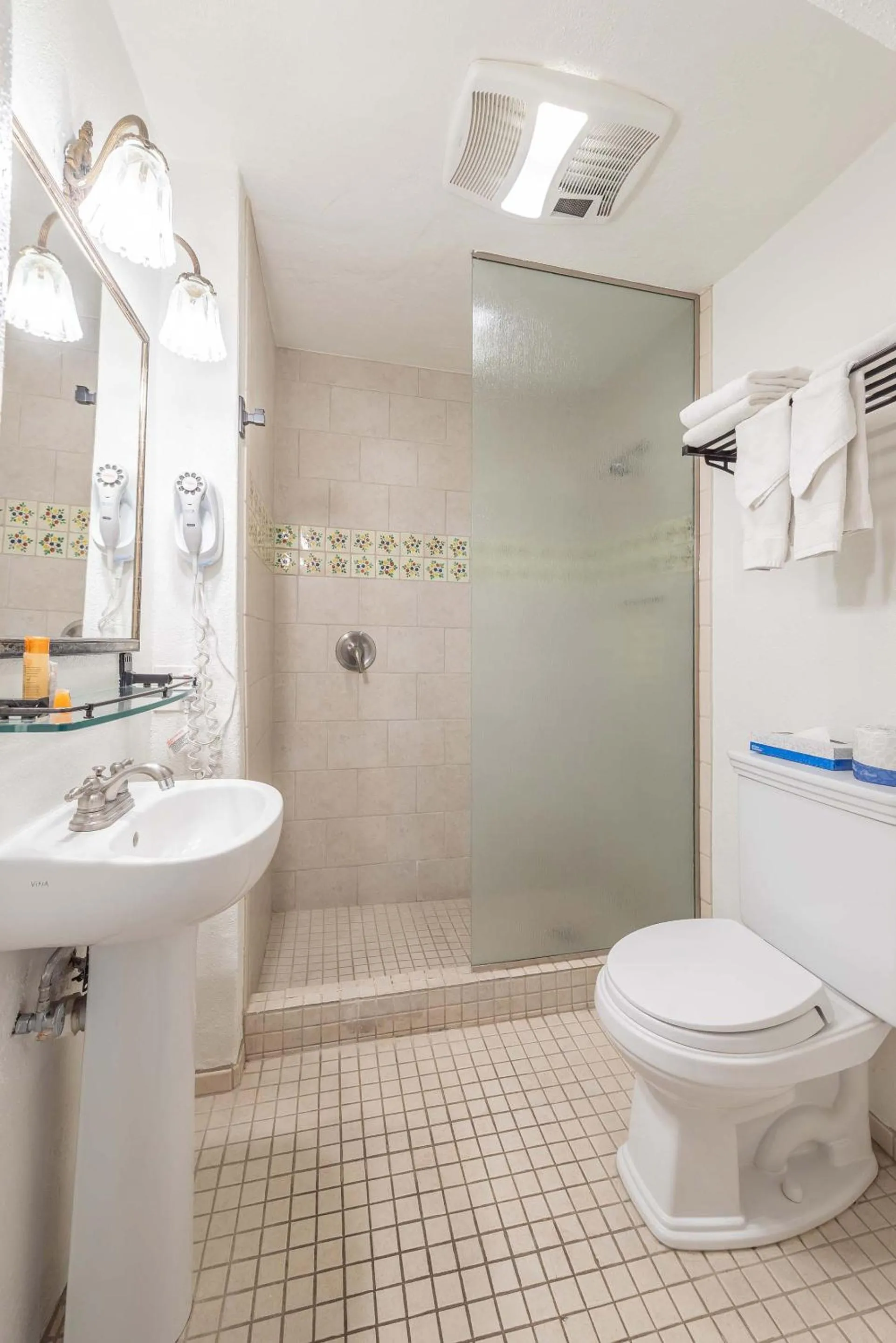 Bathroom in The Historic Taos Inn
