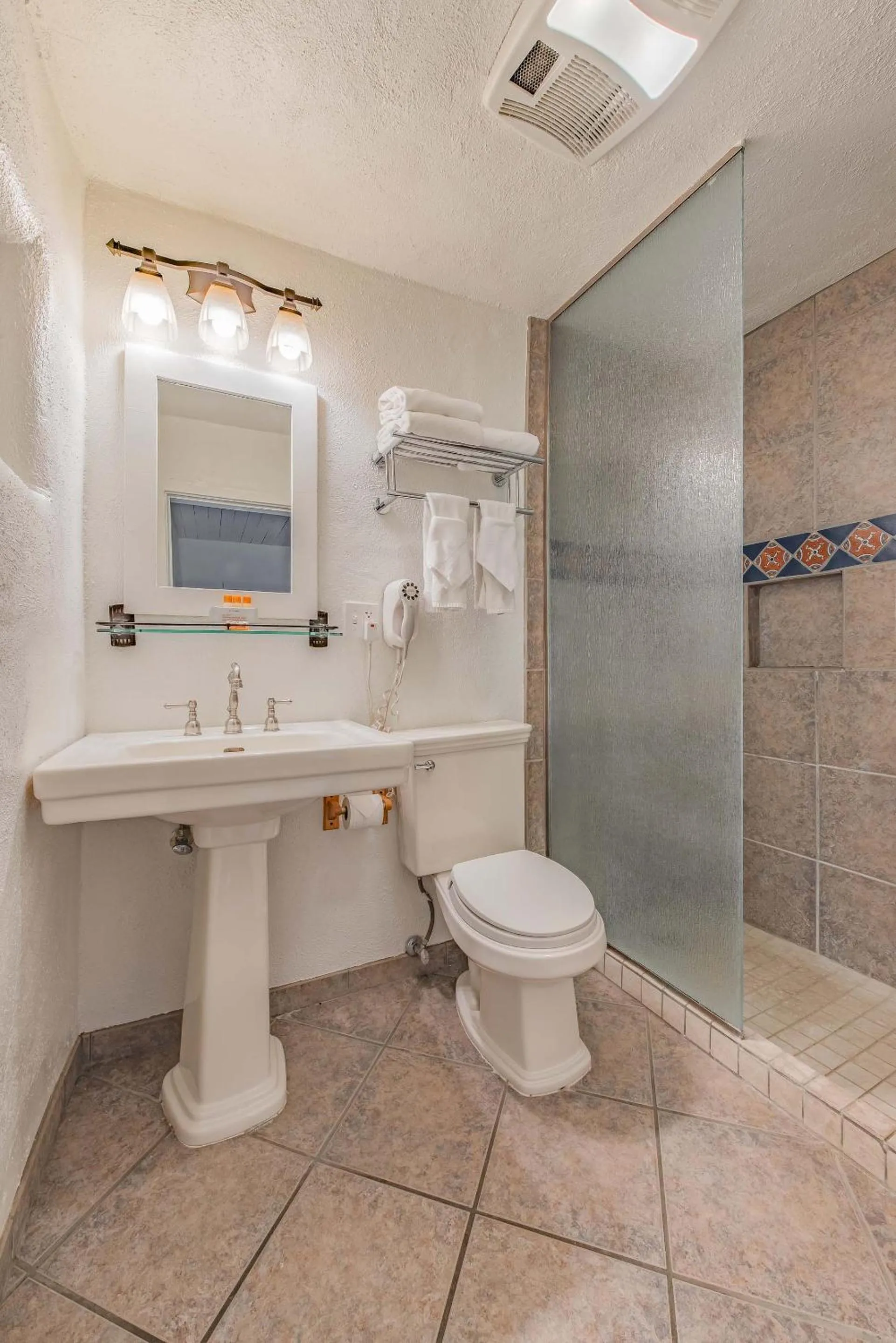 Bathroom in The Historic Taos Inn