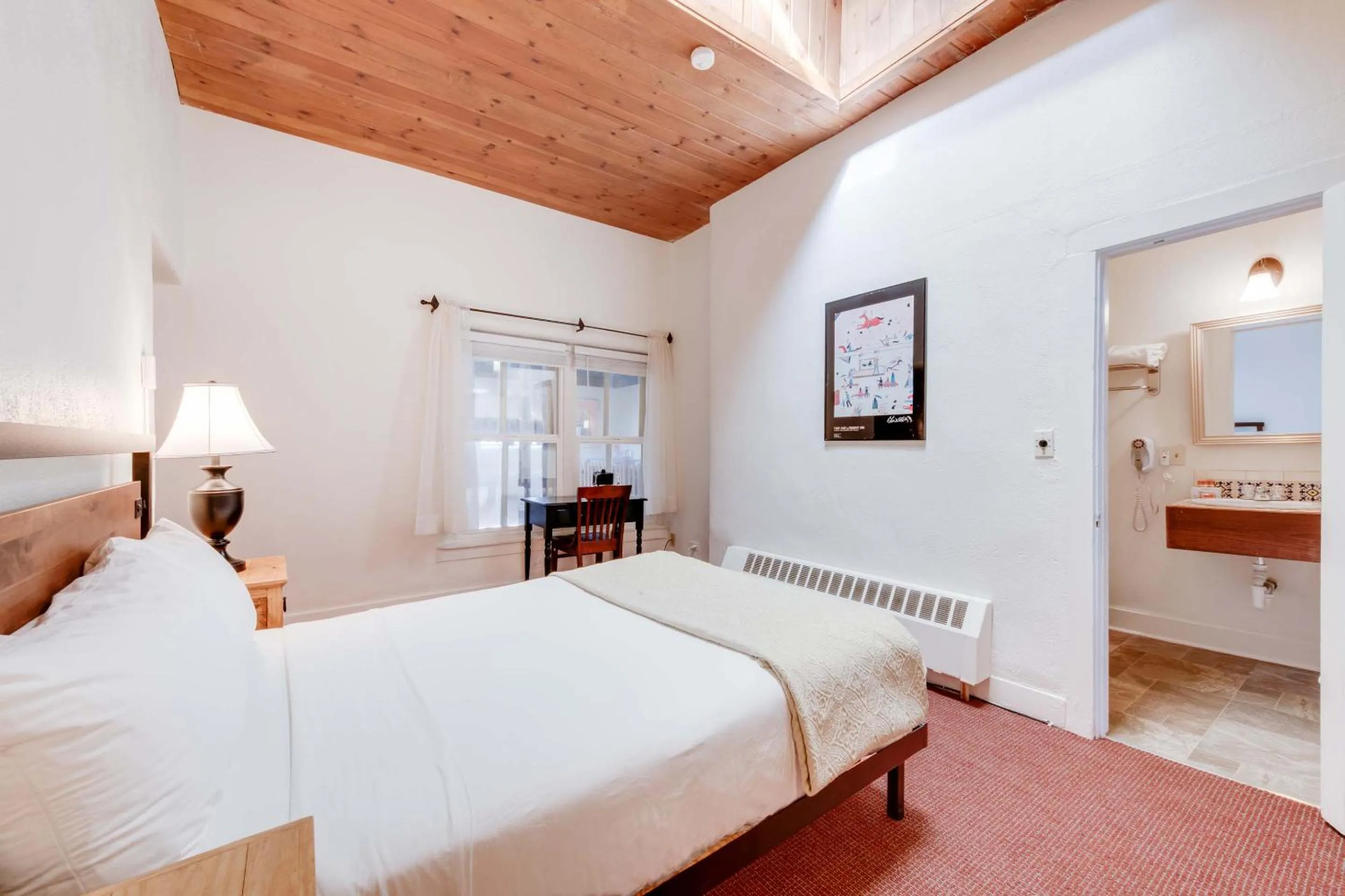 Bed in The Historic Taos Inn