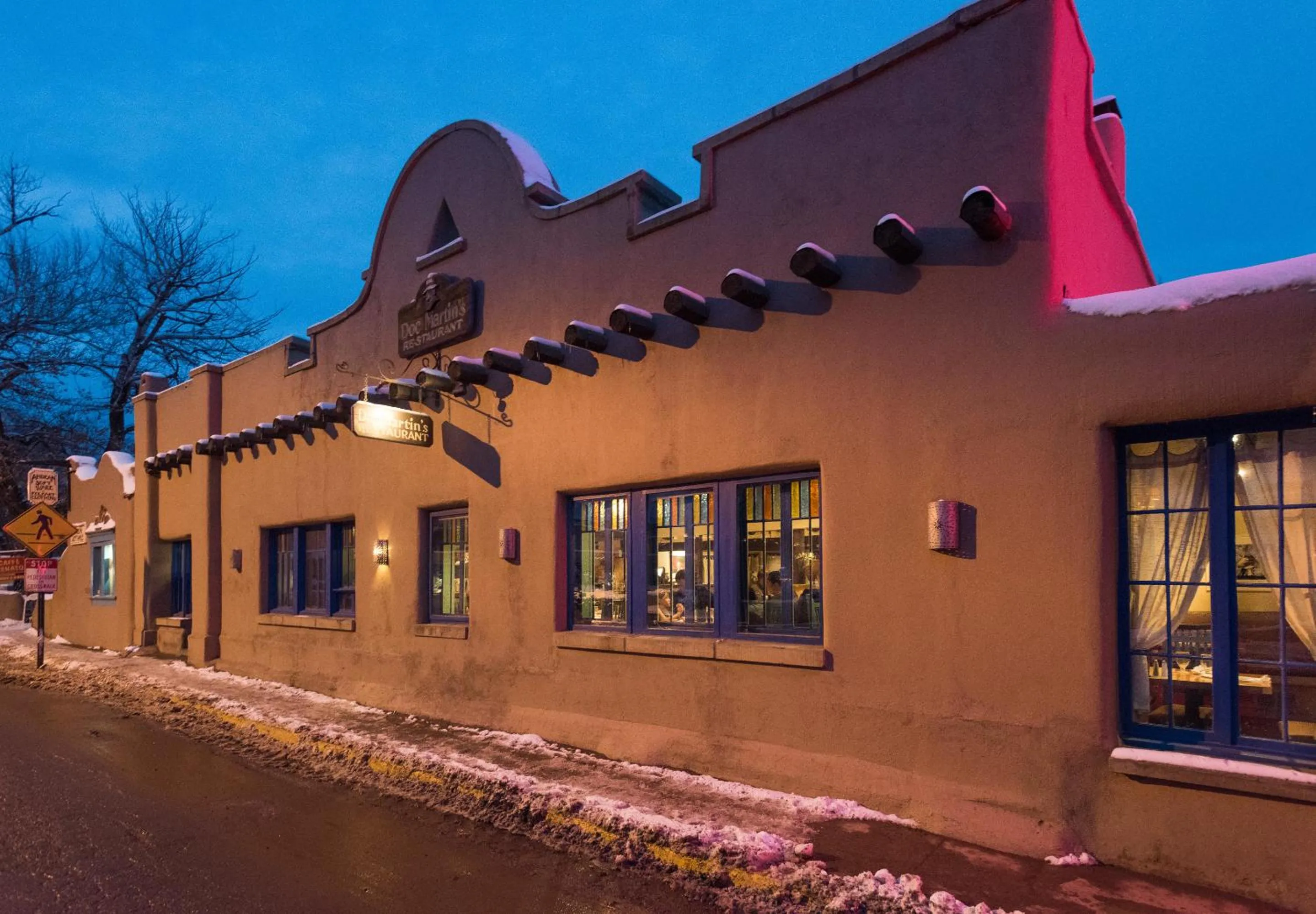 Property building in The Historic Taos Inn