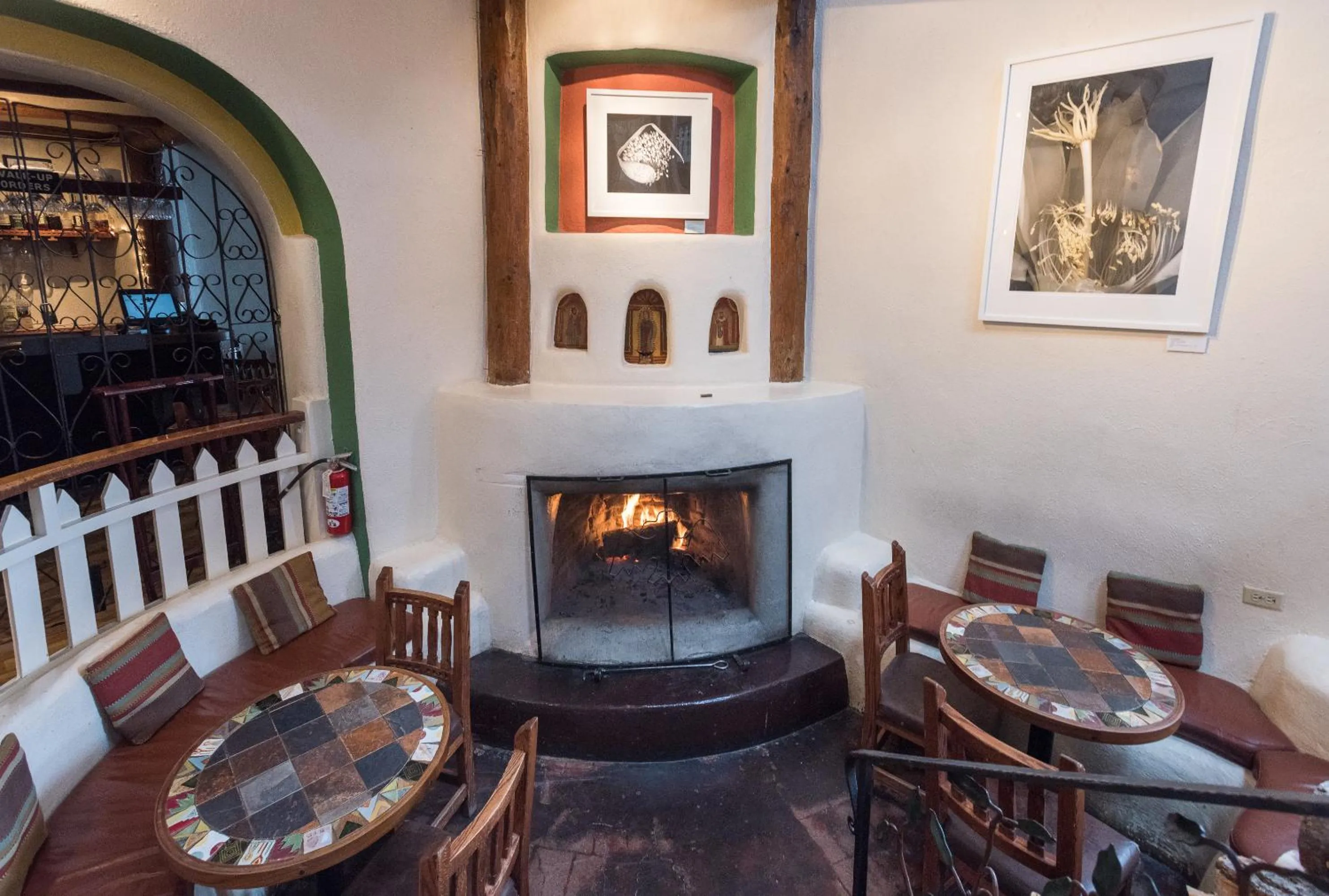 Restaurant/places to eat in The Historic Taos Inn