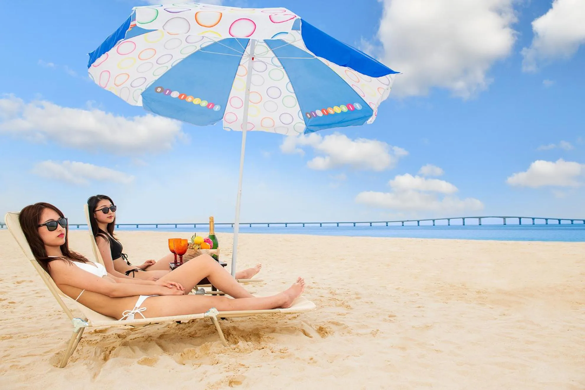 People in Pine Hills Hotel Miyakojima