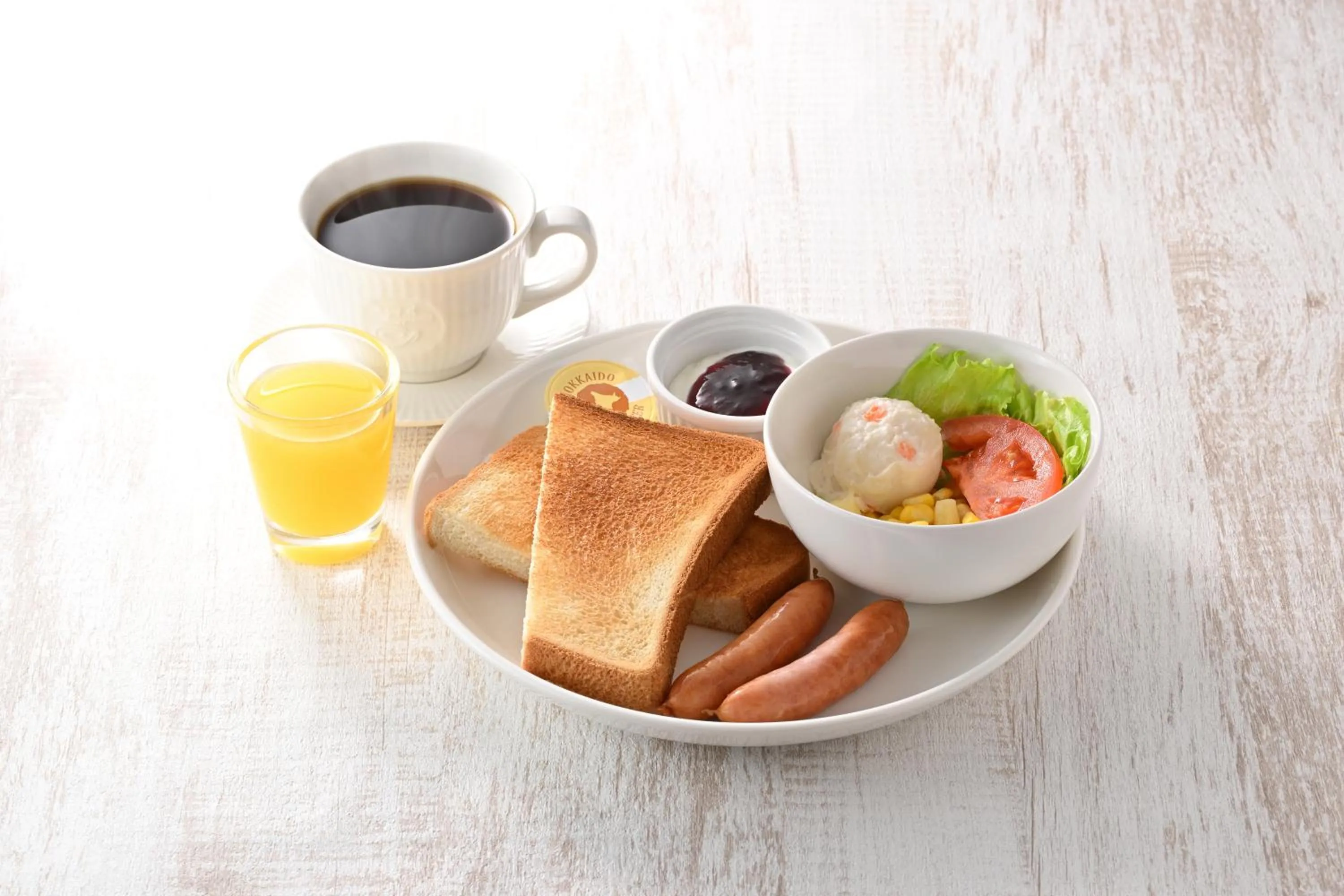 Breakfast in JR Inn Sapporo Kita 2 Jo