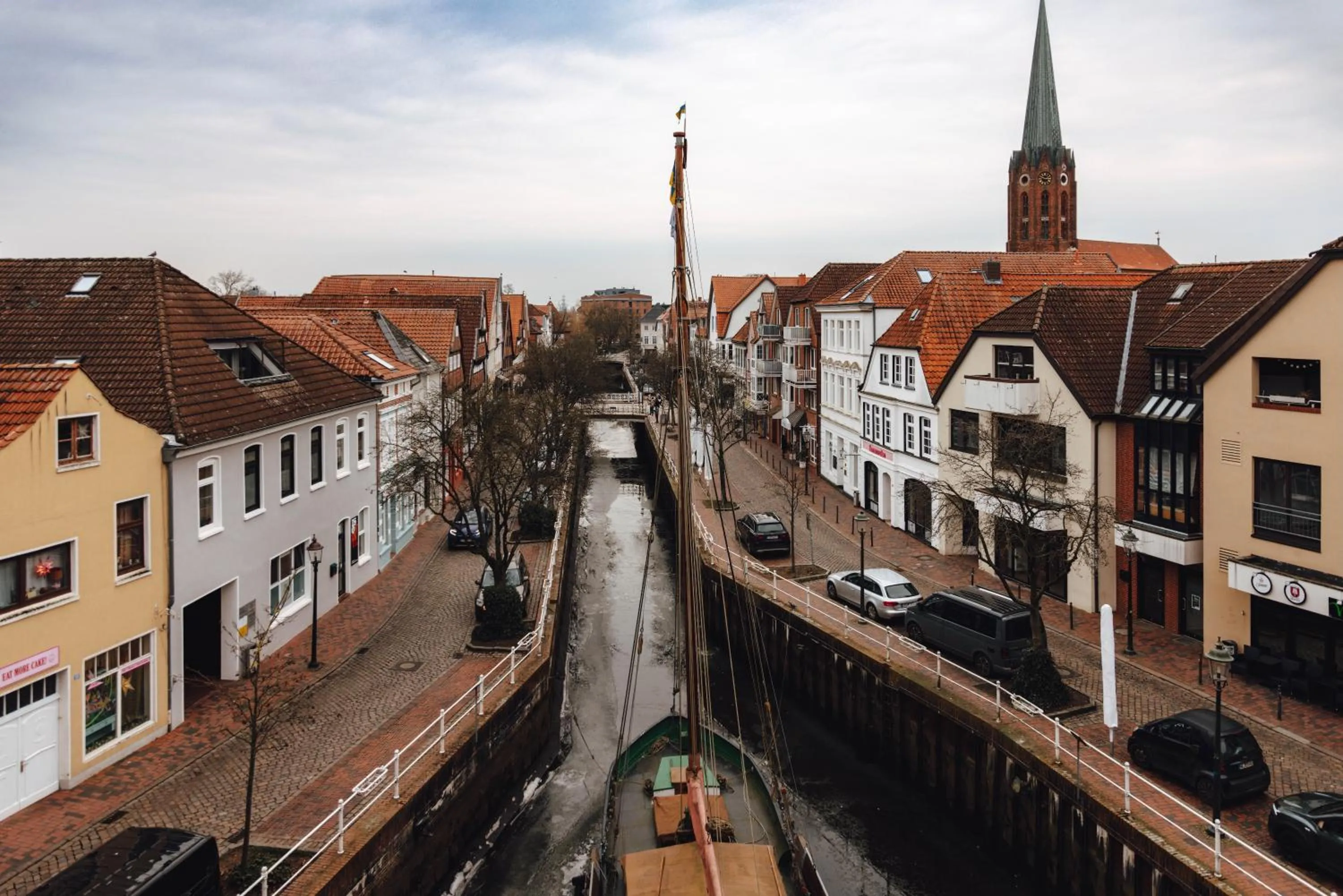 City view in Zur Mühle - Hotel am Fleth